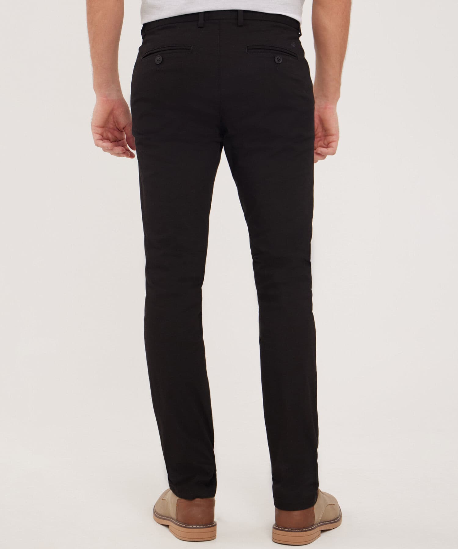 Pantalón Violeta de Ciudad negro para hombre, vista 4