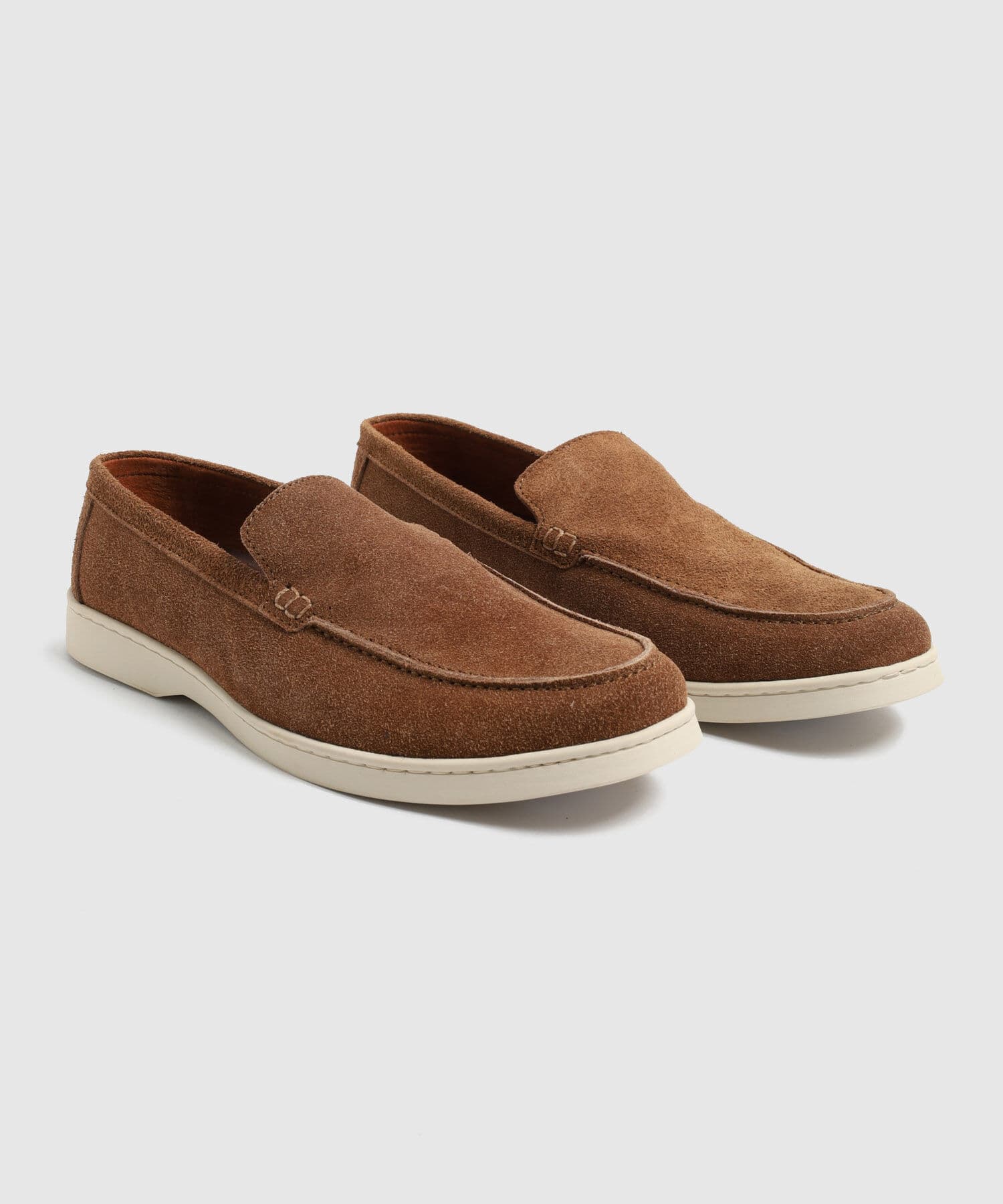 Mocasines Brisa de Día café para hombre, vista 2