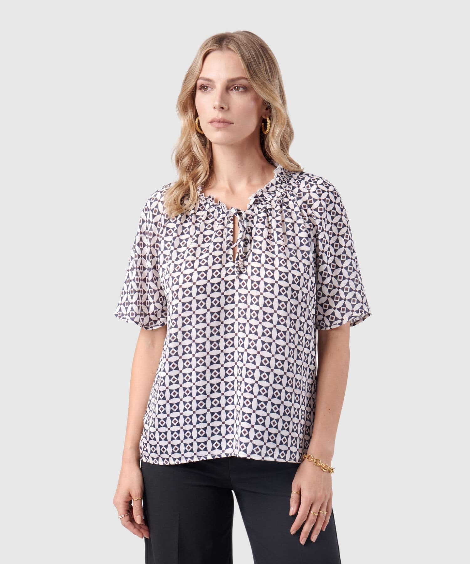 Blusa Aura de Noche blanco para mujer, vista principal