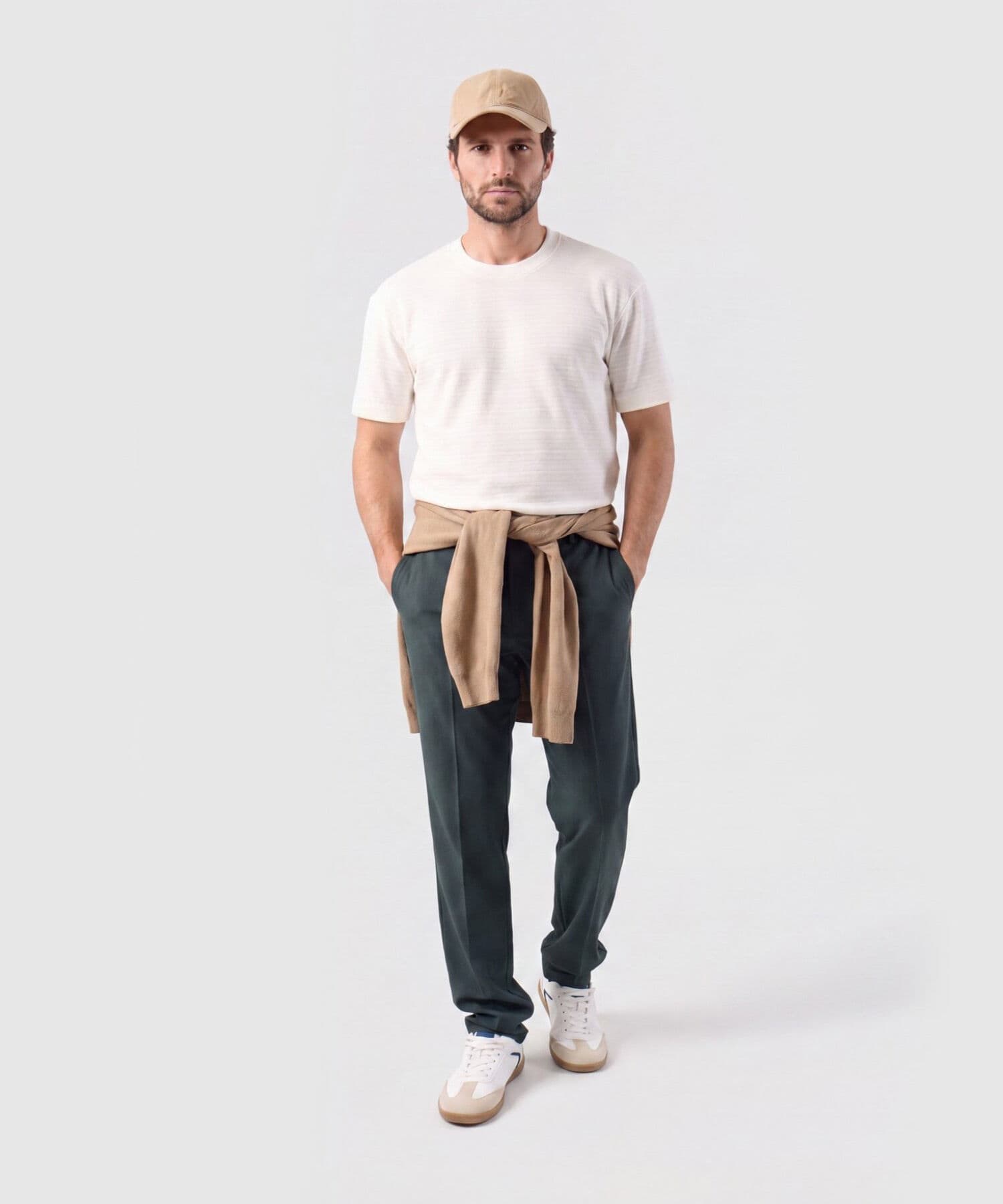 Pantalón Jacaranda de Viaje verde oliva para hombre, vista 2