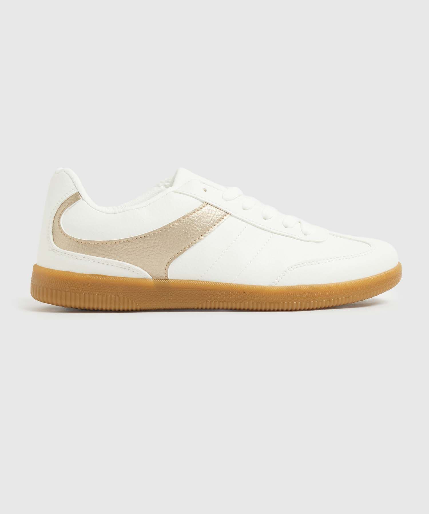 Tenis Tierra Esencial blanco para mujer, vista principal