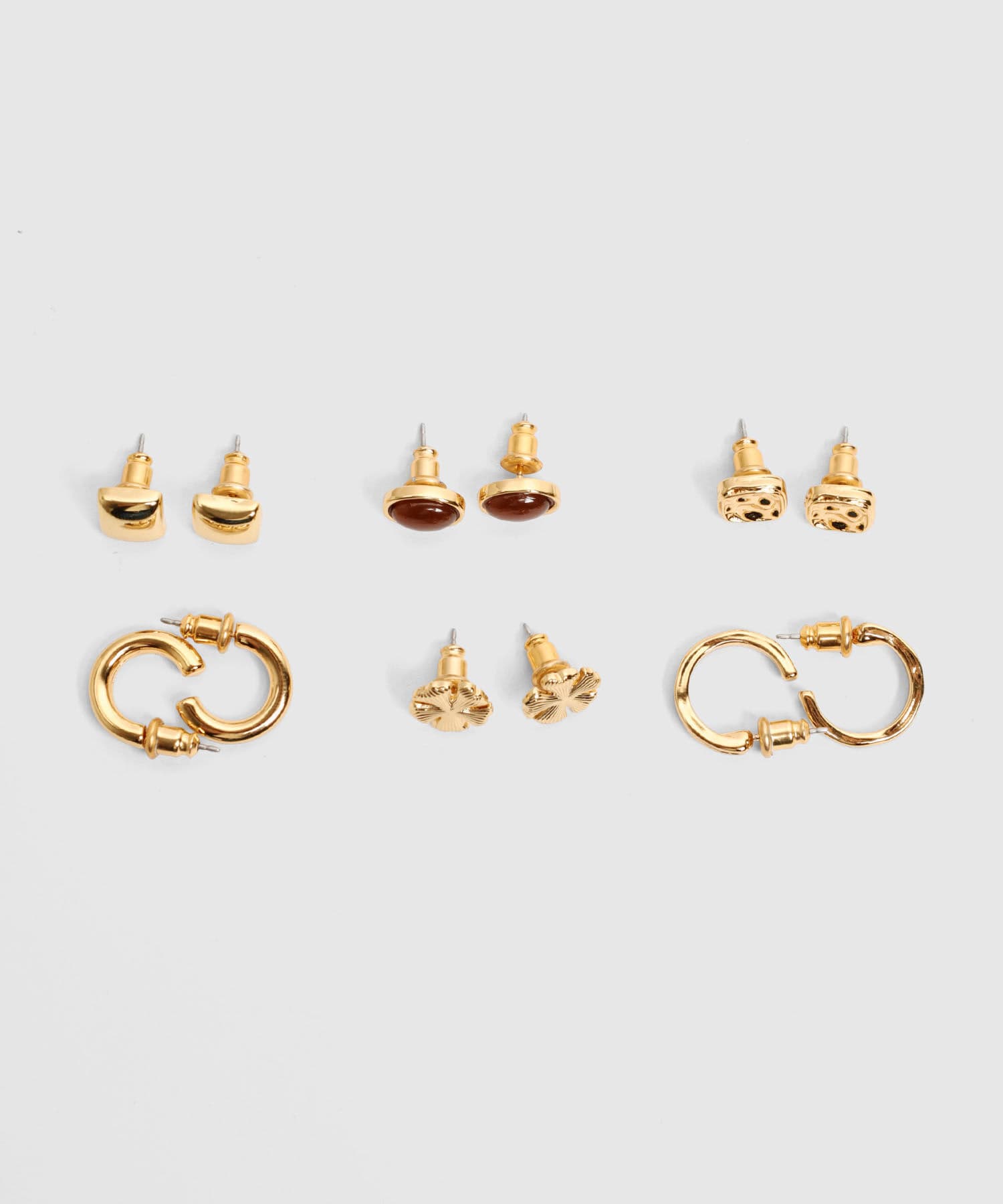 Aretes Celeste de Viaje dorado para mujer, vista 3