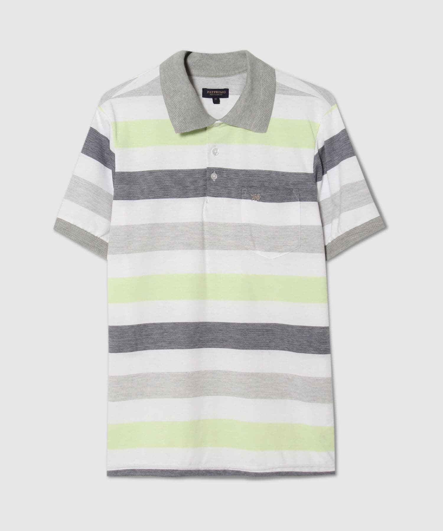 Polo Oliva Urbano gris humo para hombre, vista principal