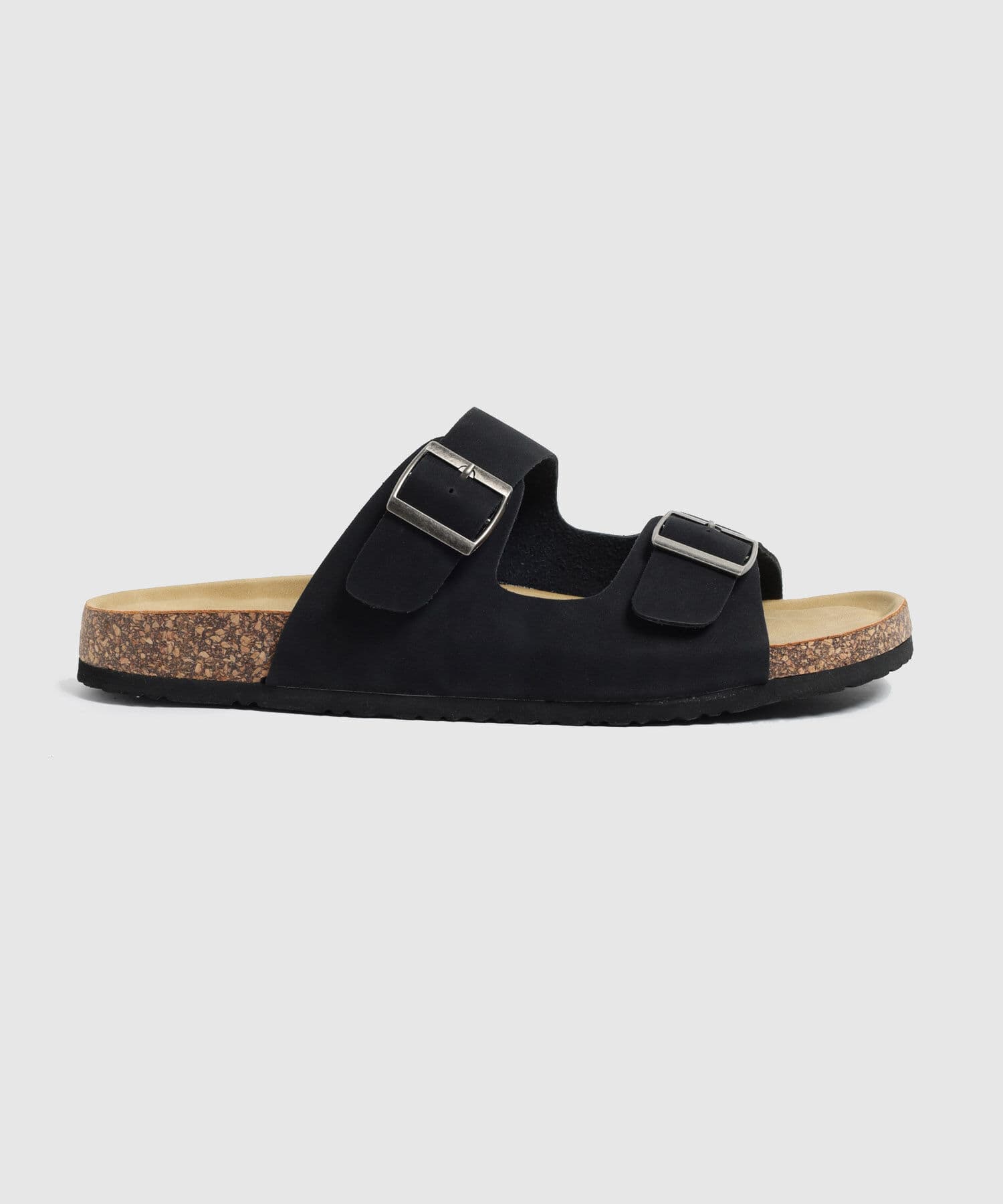 Sandalia Brisa Relajado negro para hombre, vista principal