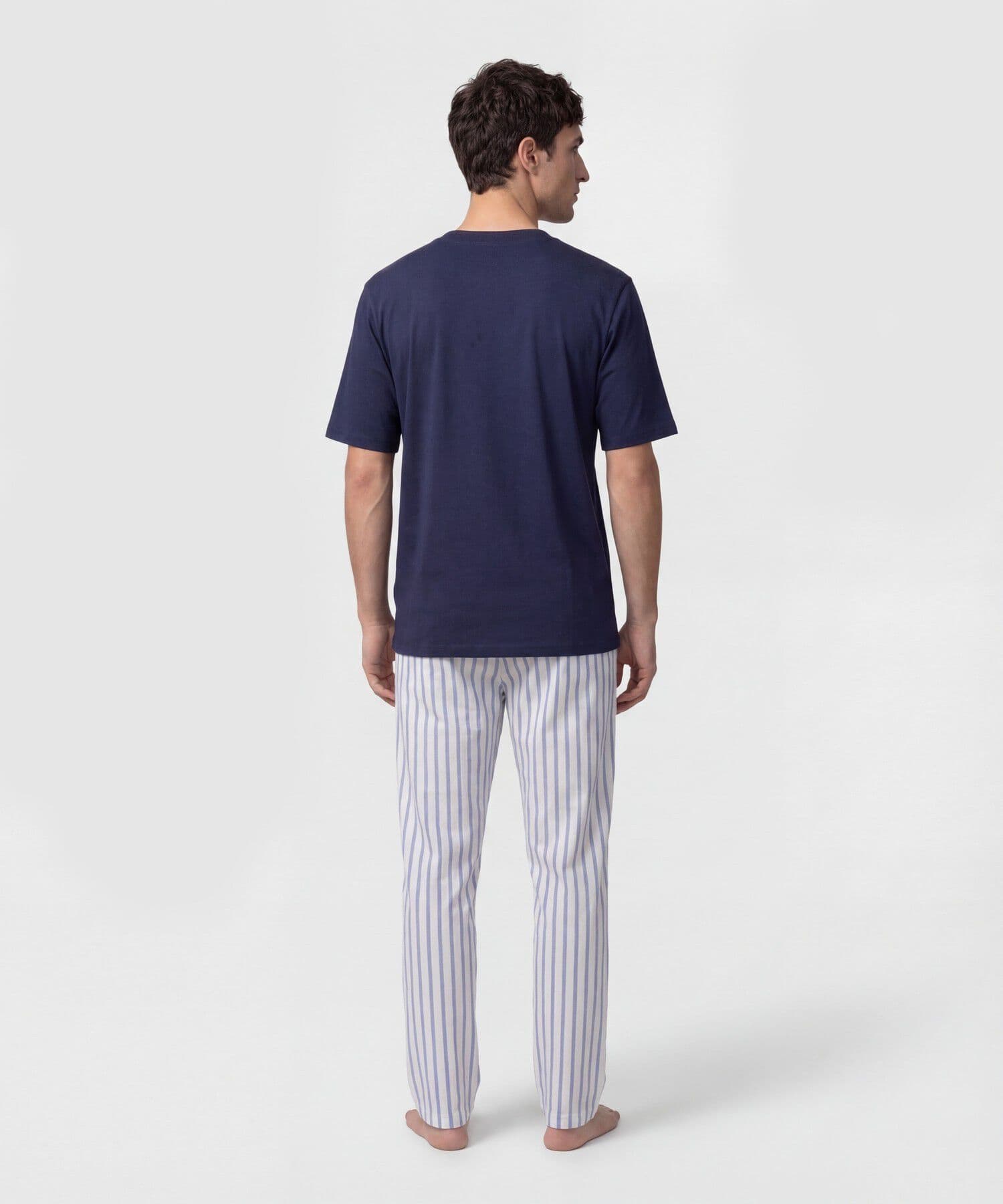 Camisa Solana de Día azul marino para hombre, vista 3