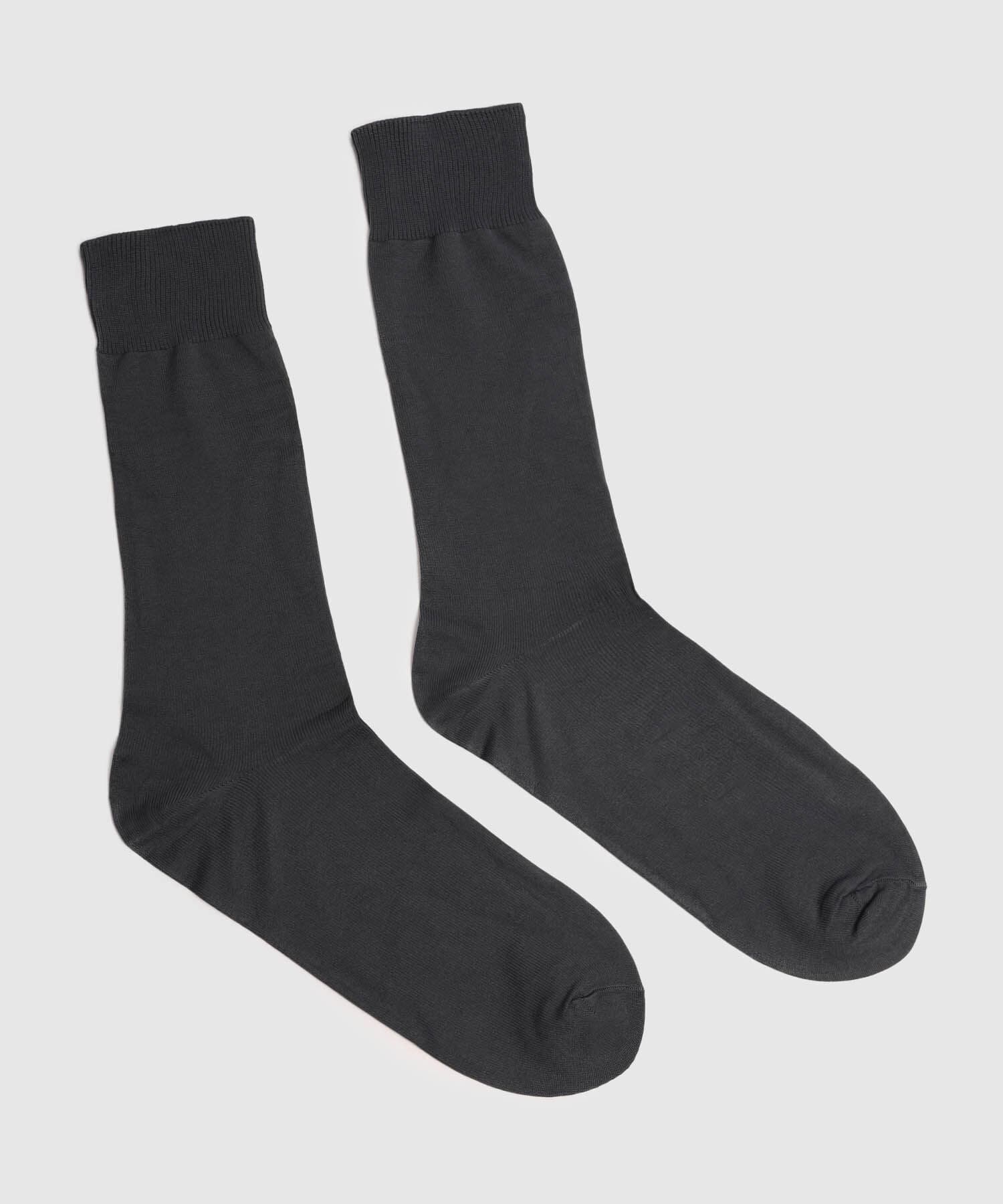 Medias Solana Texturizado gris humo para hombre, vista principal