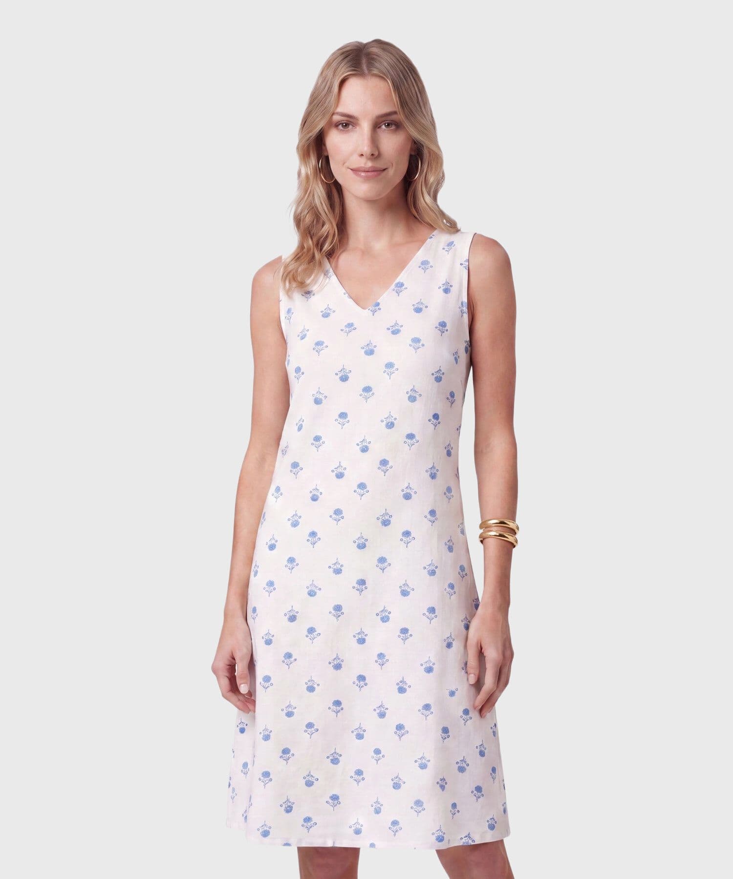Vestido Encanto de Viaje blanco para mujer, vista 2