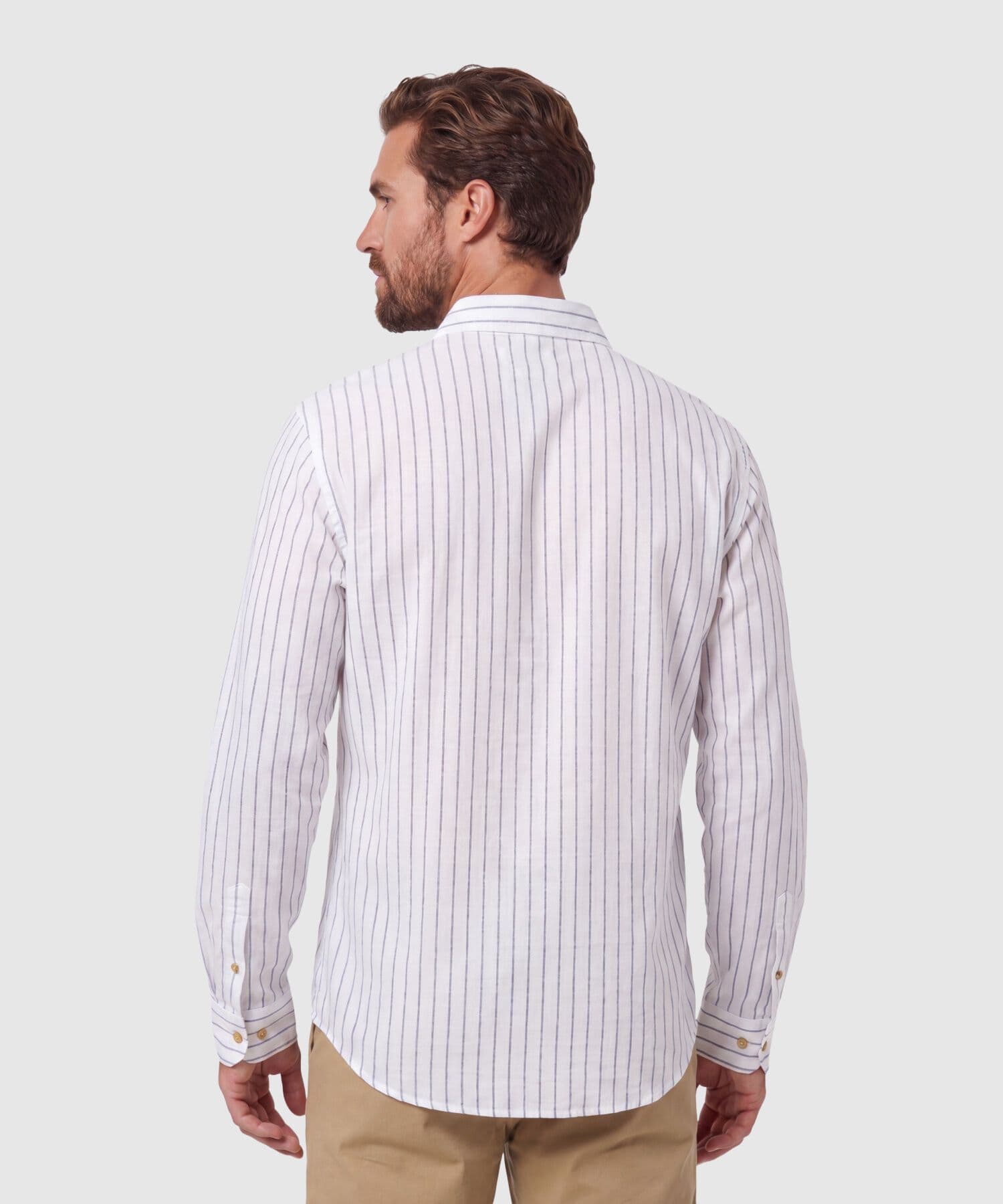 Camisa Candelaria Ligero blanco para hombre, vista 4
