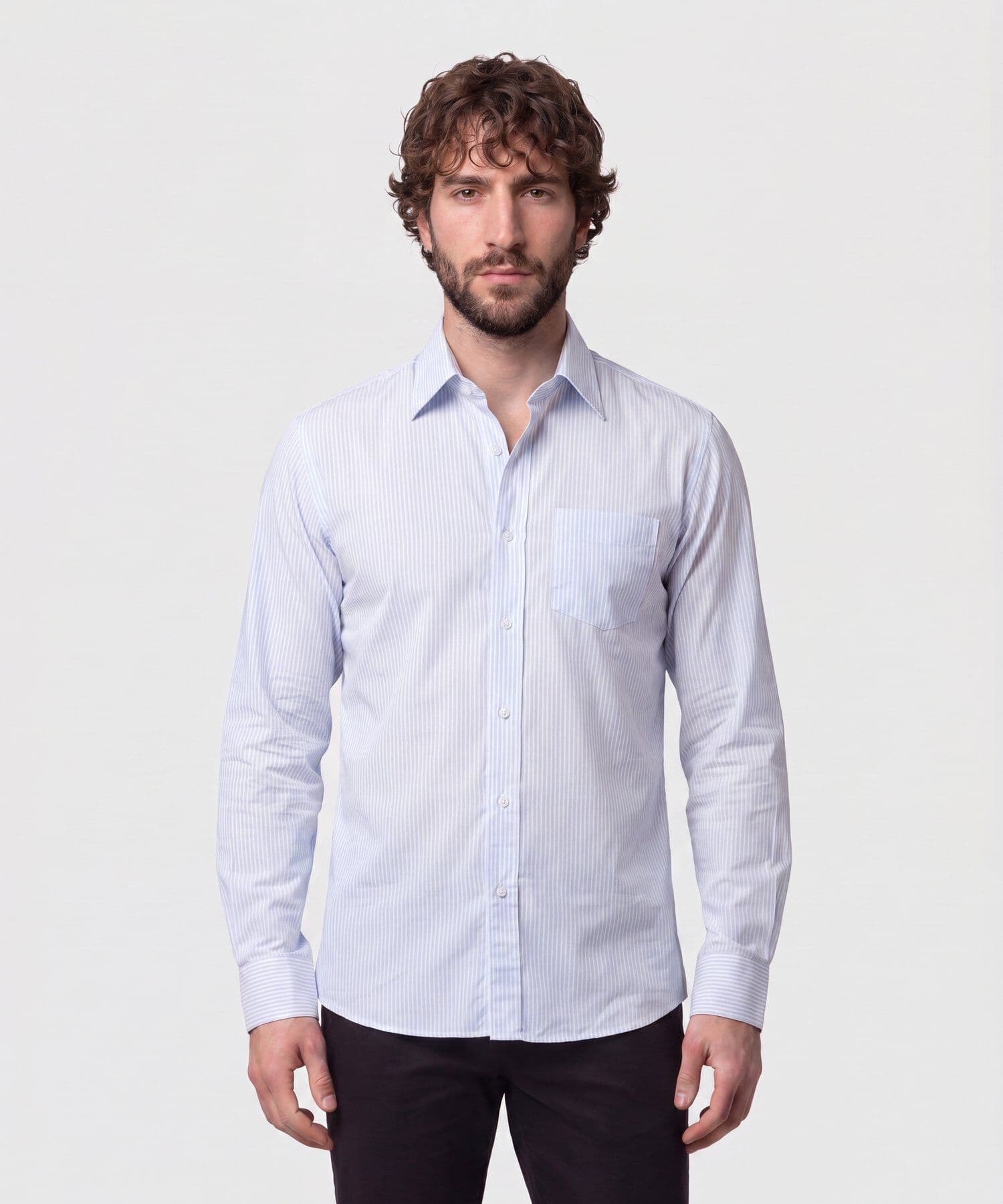 Camisa Renata de Viaje azul marino para hombre, vista principal
