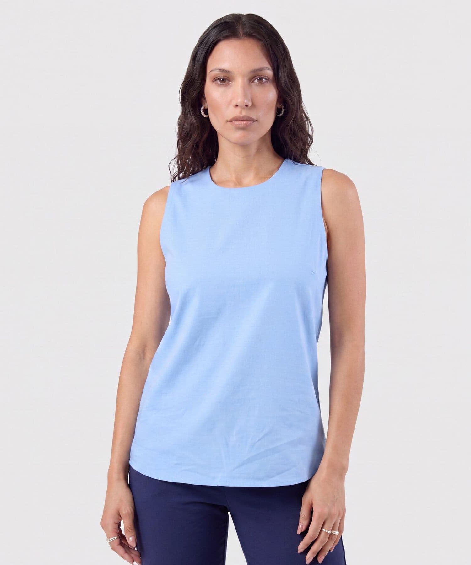 Blusa Sierra Ligero azul marino para mujer, vista principal