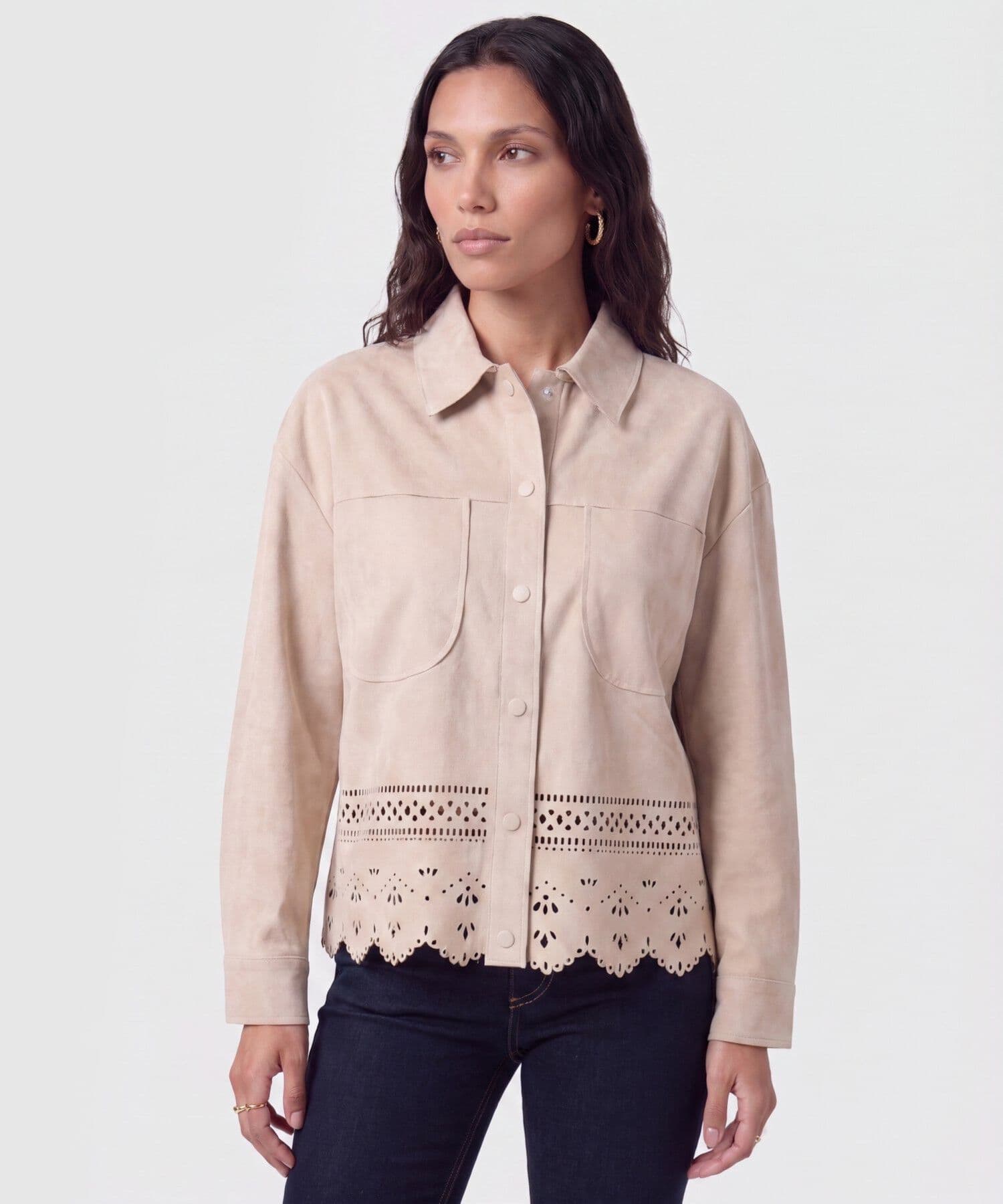 Chaqueta Carmín de Día arena para mujer, vista principal