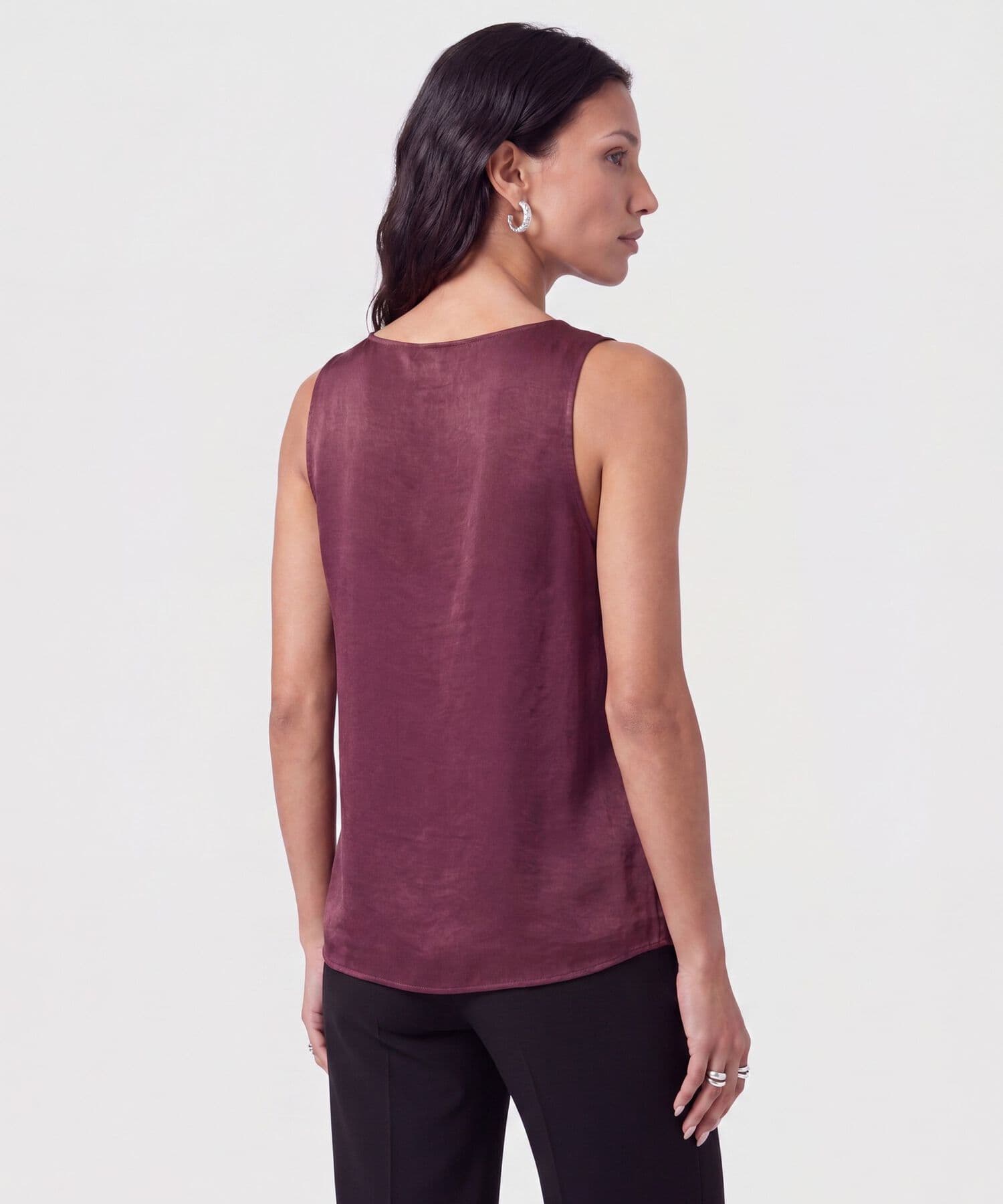 Blusa Encanto Urbano naranja para mujer, vista 4
