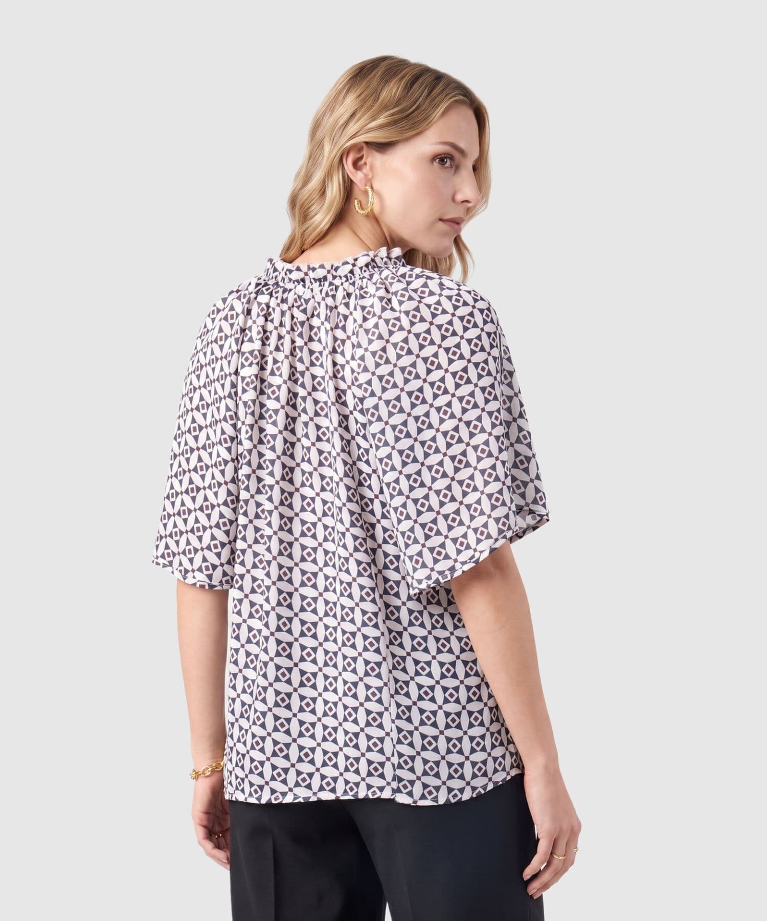 Blusa Aura de Noche blanco para mujer, vista 4