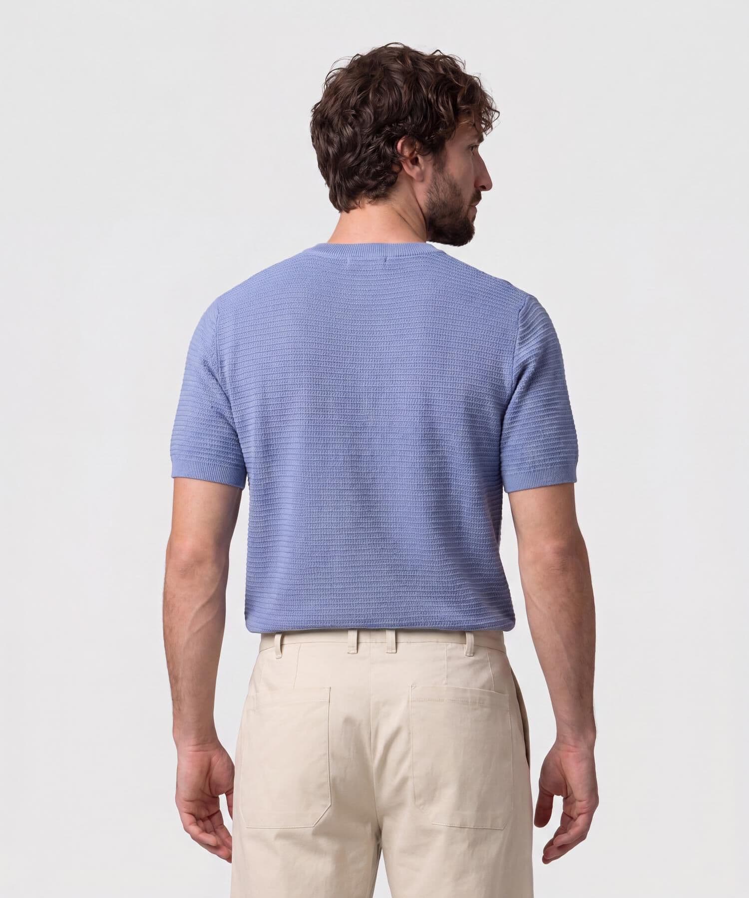 Camiseta Ámbar Edición Índigo azul marino para hombre, vista 4