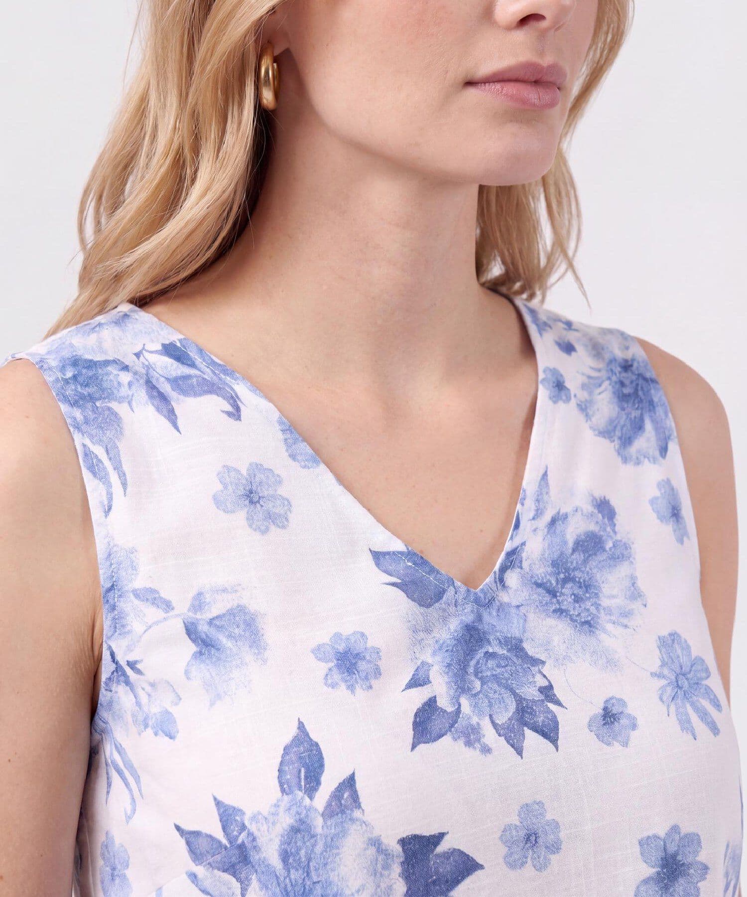 Cinturón Flora de Viaje azul marino para mujer, vista 2