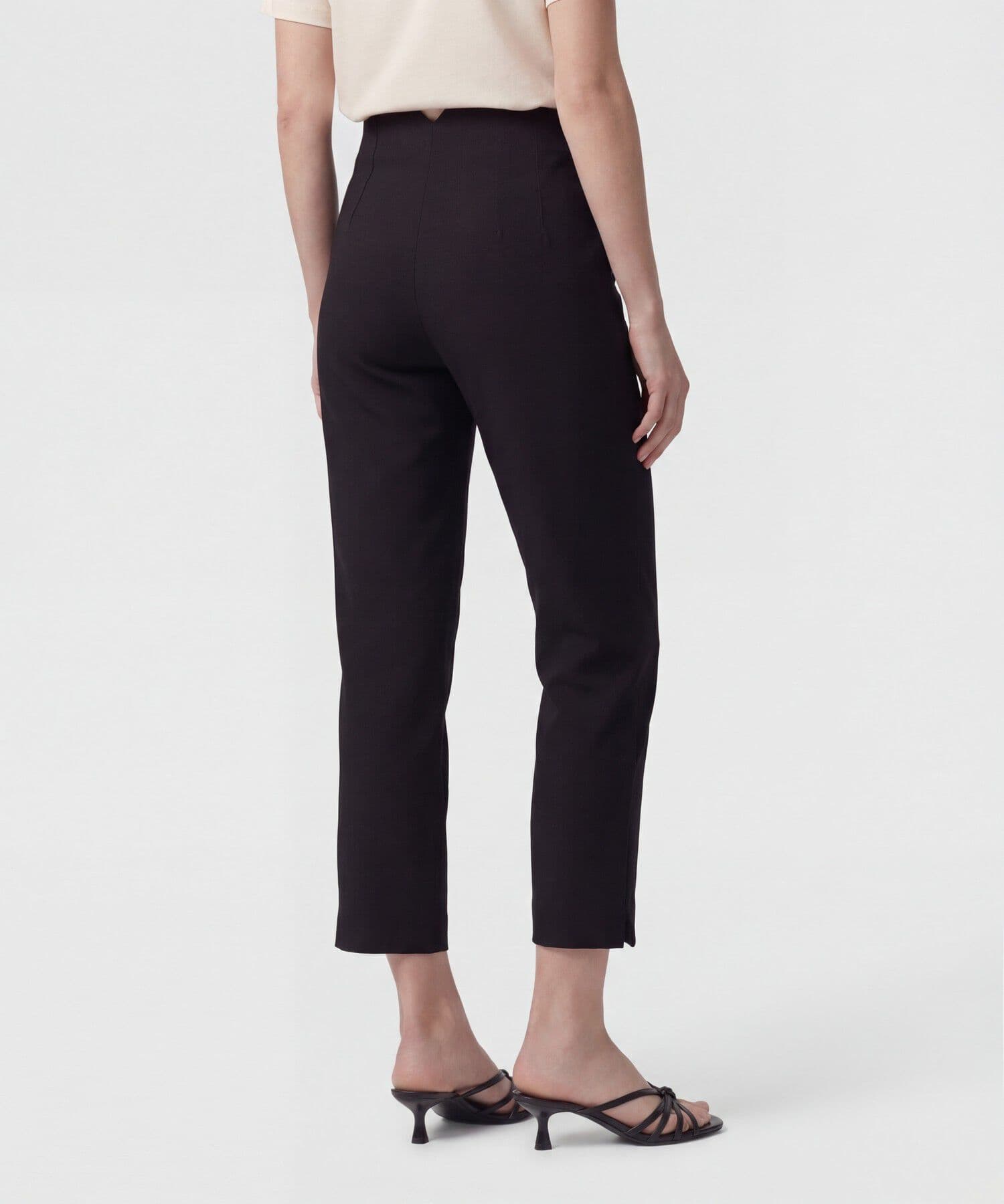 Pantalón Litoral Relajado negro para mujer, vista 4