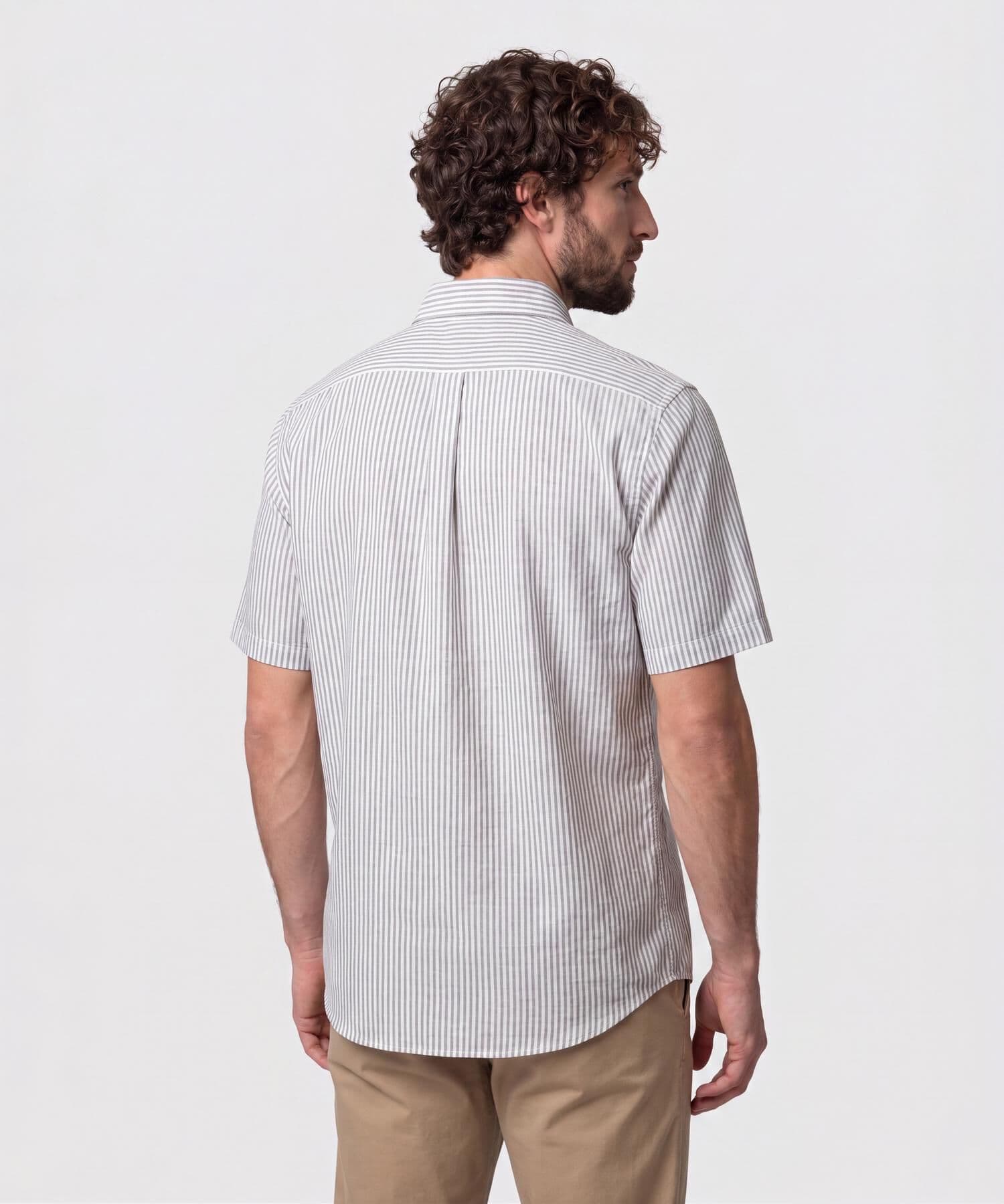 Camisa Siena de Viaje azul marino para hombre, vista 4