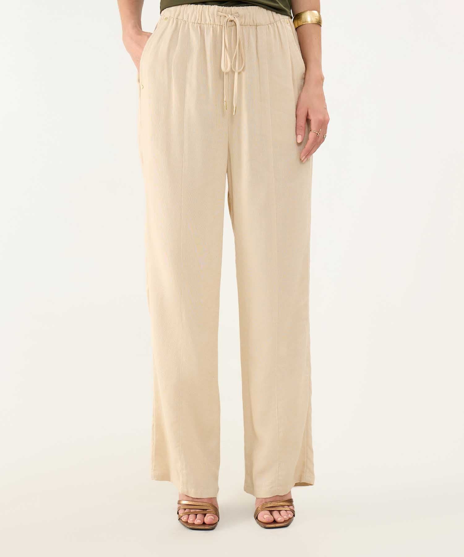 Pantalón Tierra Clásico arena para mujer, vista principal
