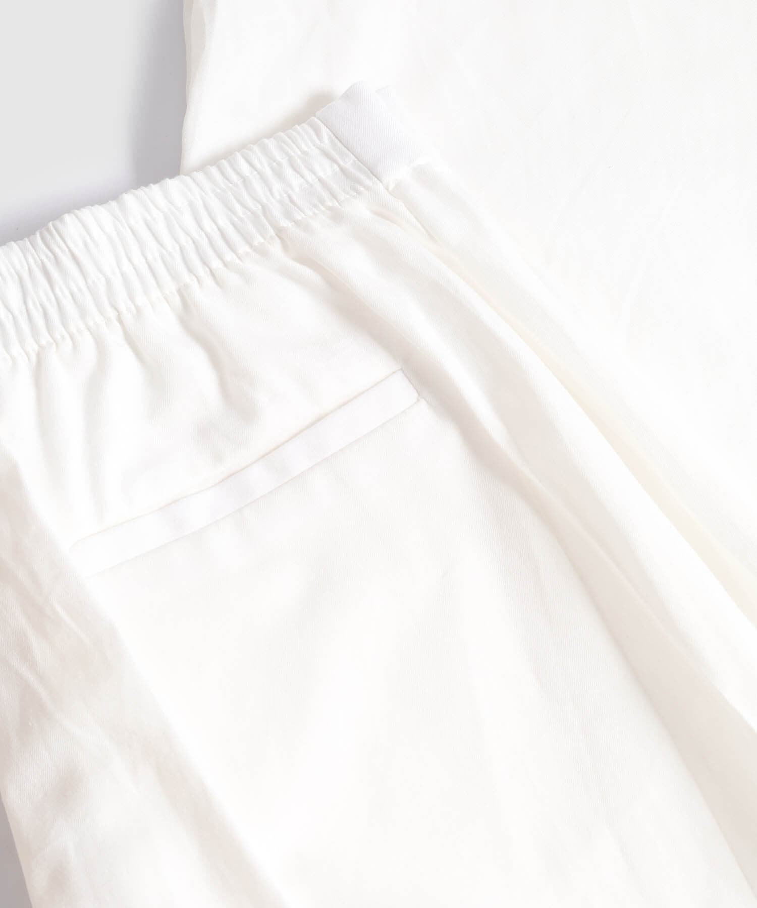 Pantalón Dalia Esencial blanco para mujer, vista 2