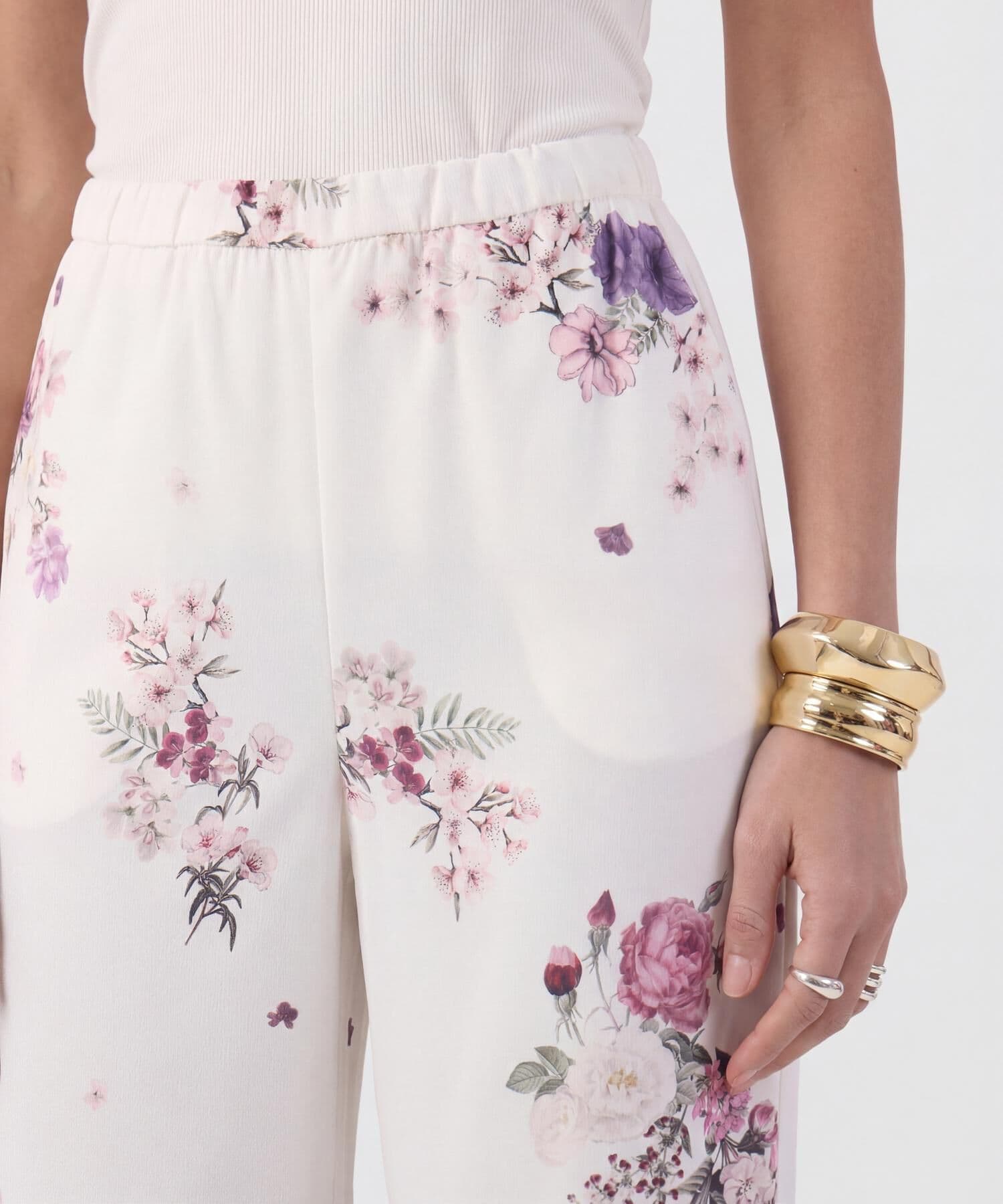 Pantalón Horizonte Suave blanco para mujer, vista 3