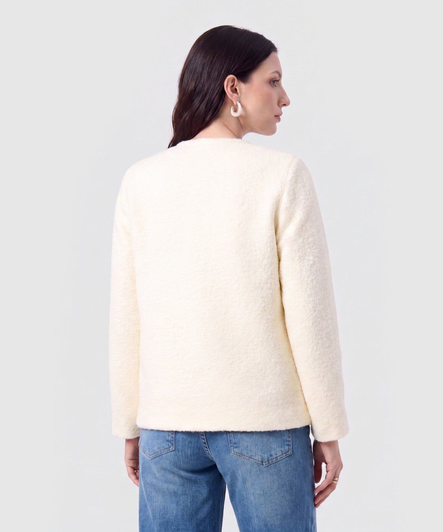 Chaqueta Calima Esencial naranja para mujer, vista 4