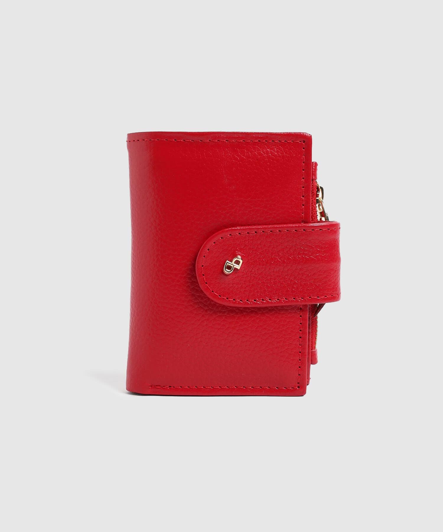 Billetera Elisa Fluido rojo granada para mujer, vista principal