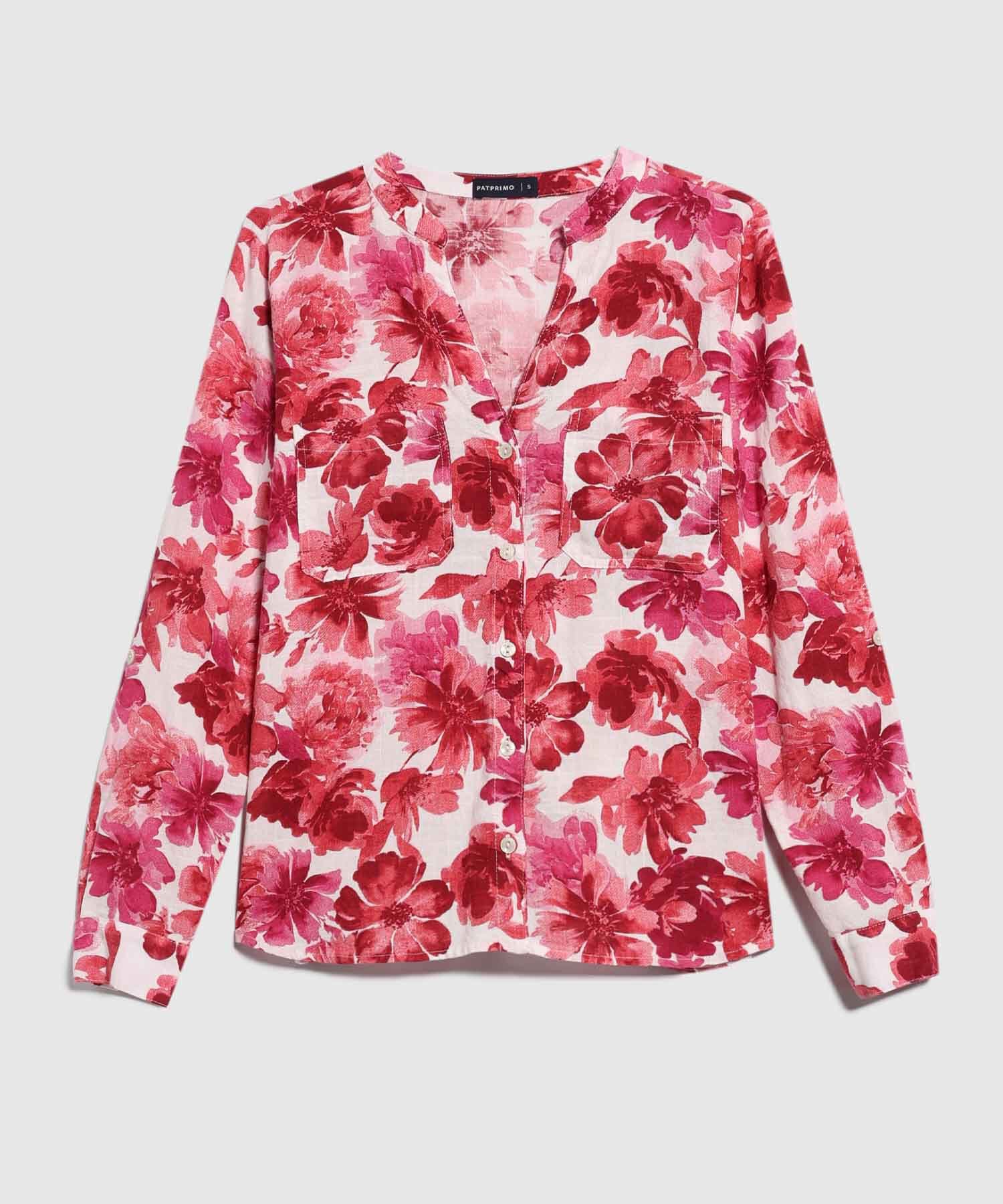 Blusa Siena Edición Índigo marfil para mujer, vista 5
