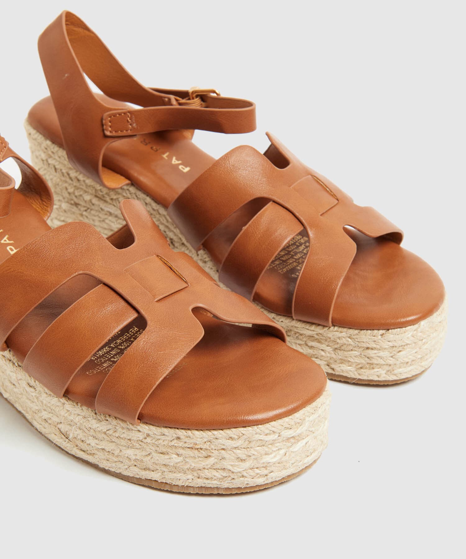 Sandalia Celeste Ligero café para mujer, vista 3