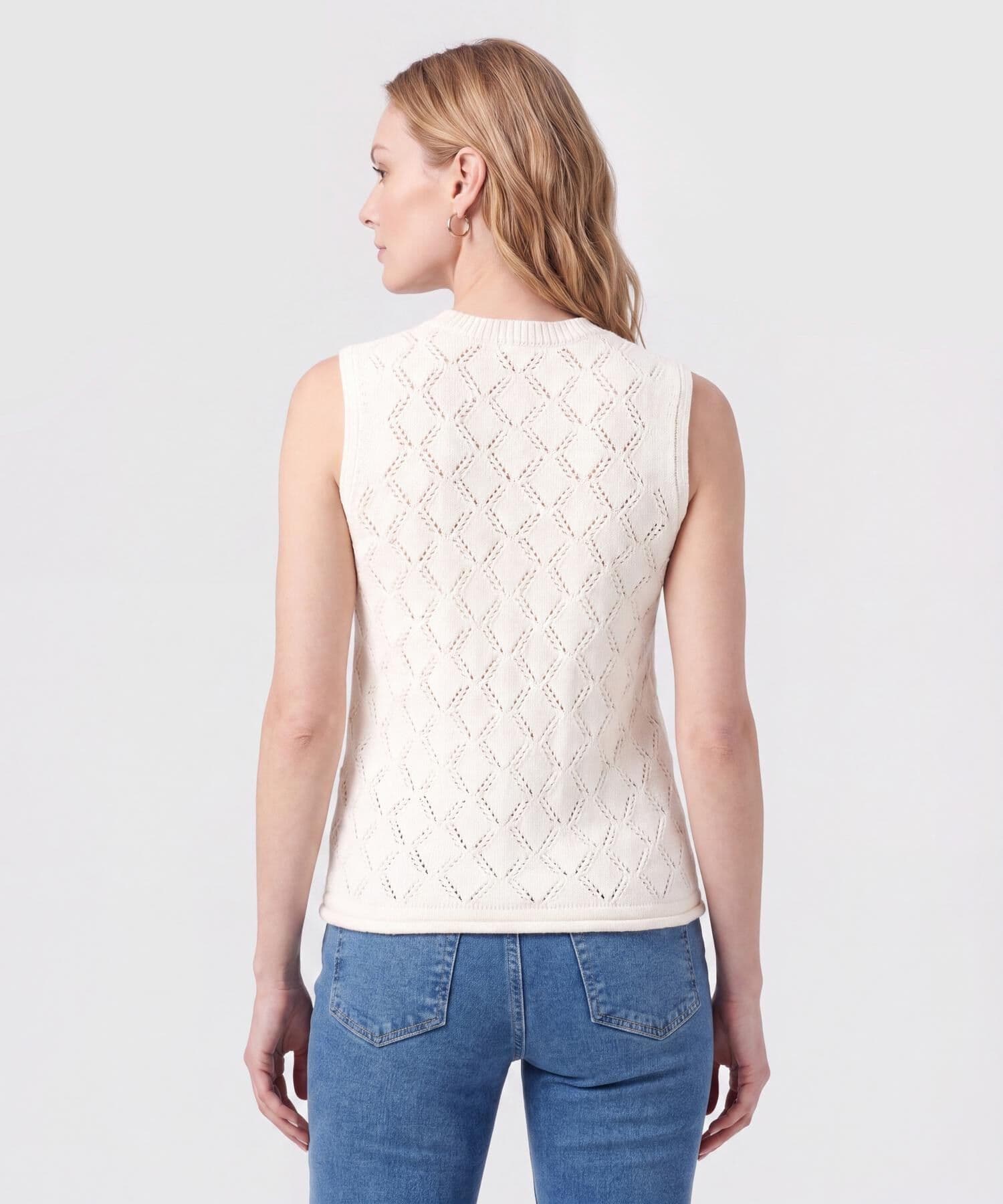 Camiseta Río Edición Lino arena para mujer, vista 4