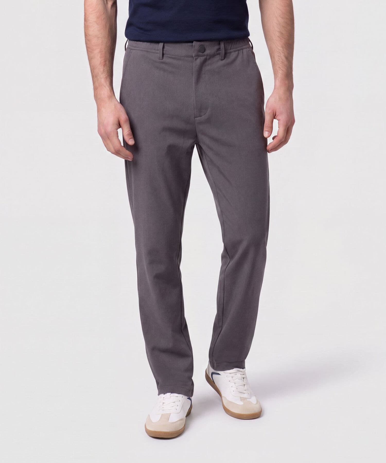 Pantalón Marfil Suave gris humo para hombre, vista principal