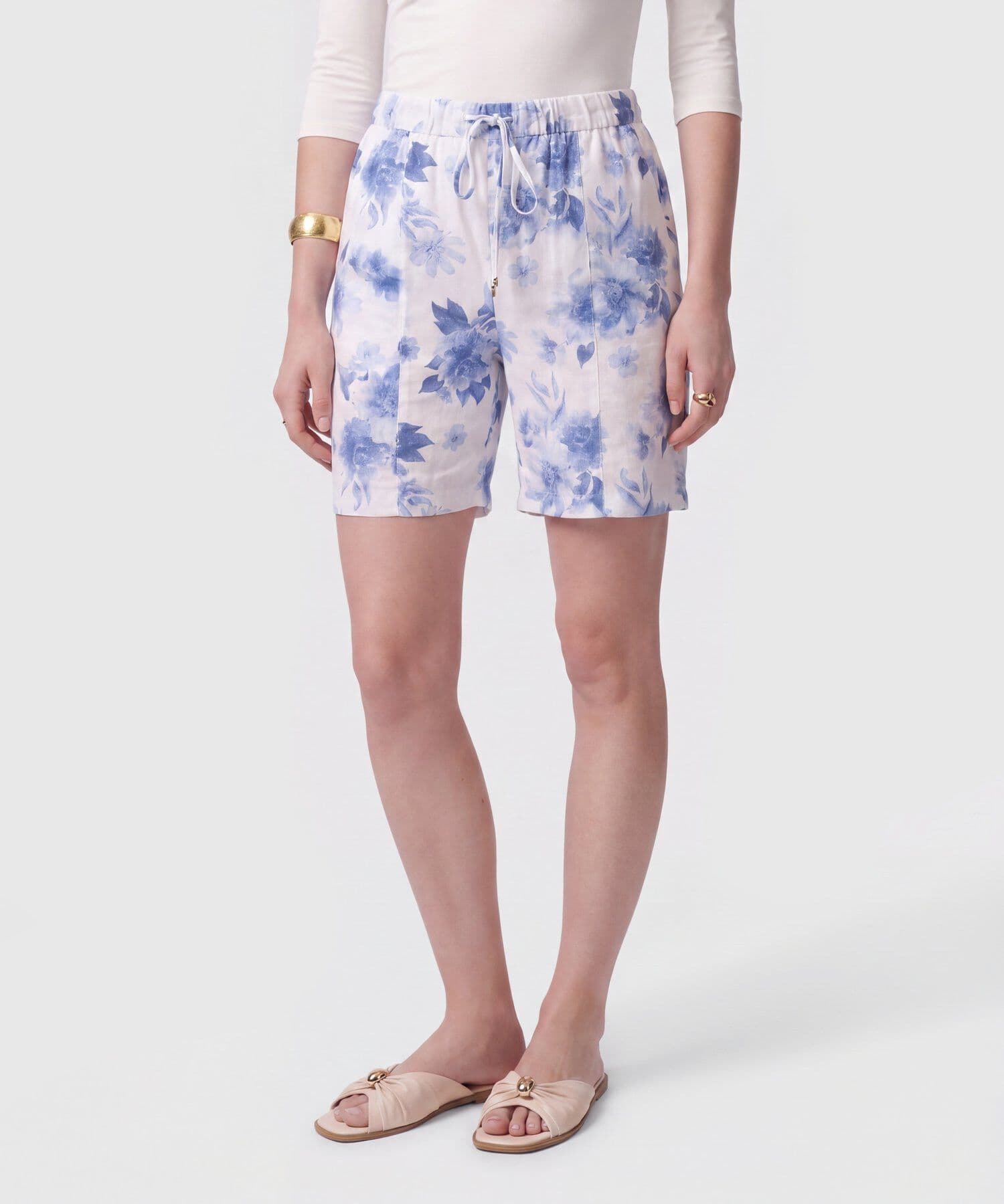 Bermuda Río Urbano azul marino para mujer, vista principal