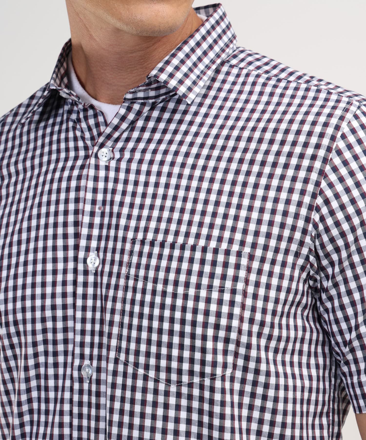 Camisa Andina Esencial lila para hombre, vista 3