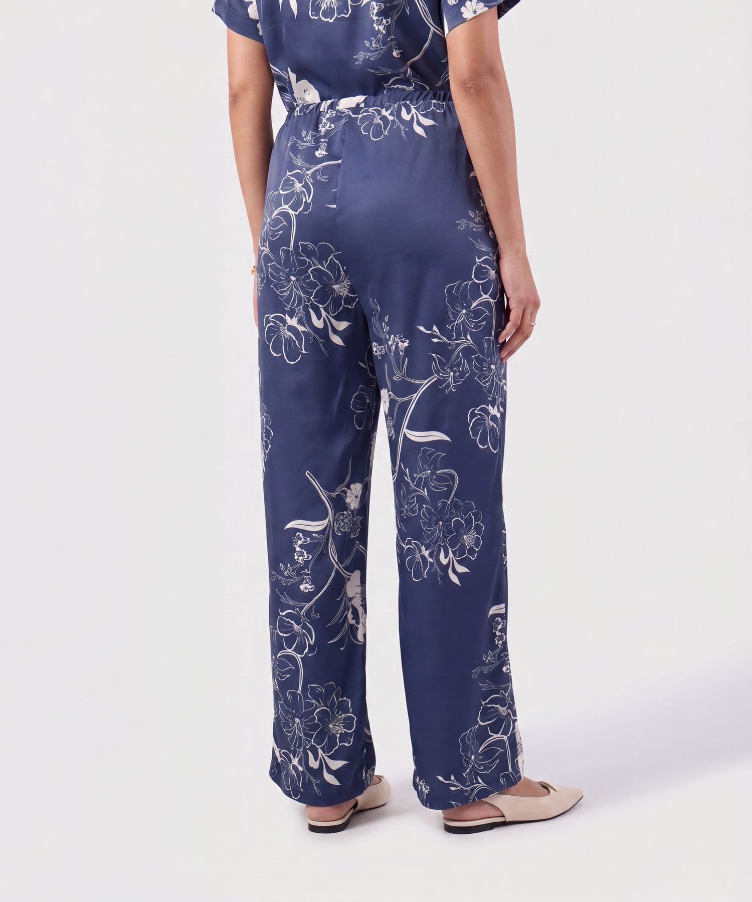 Pantalón Elisa Esencial azul marino para mujer, vista 4