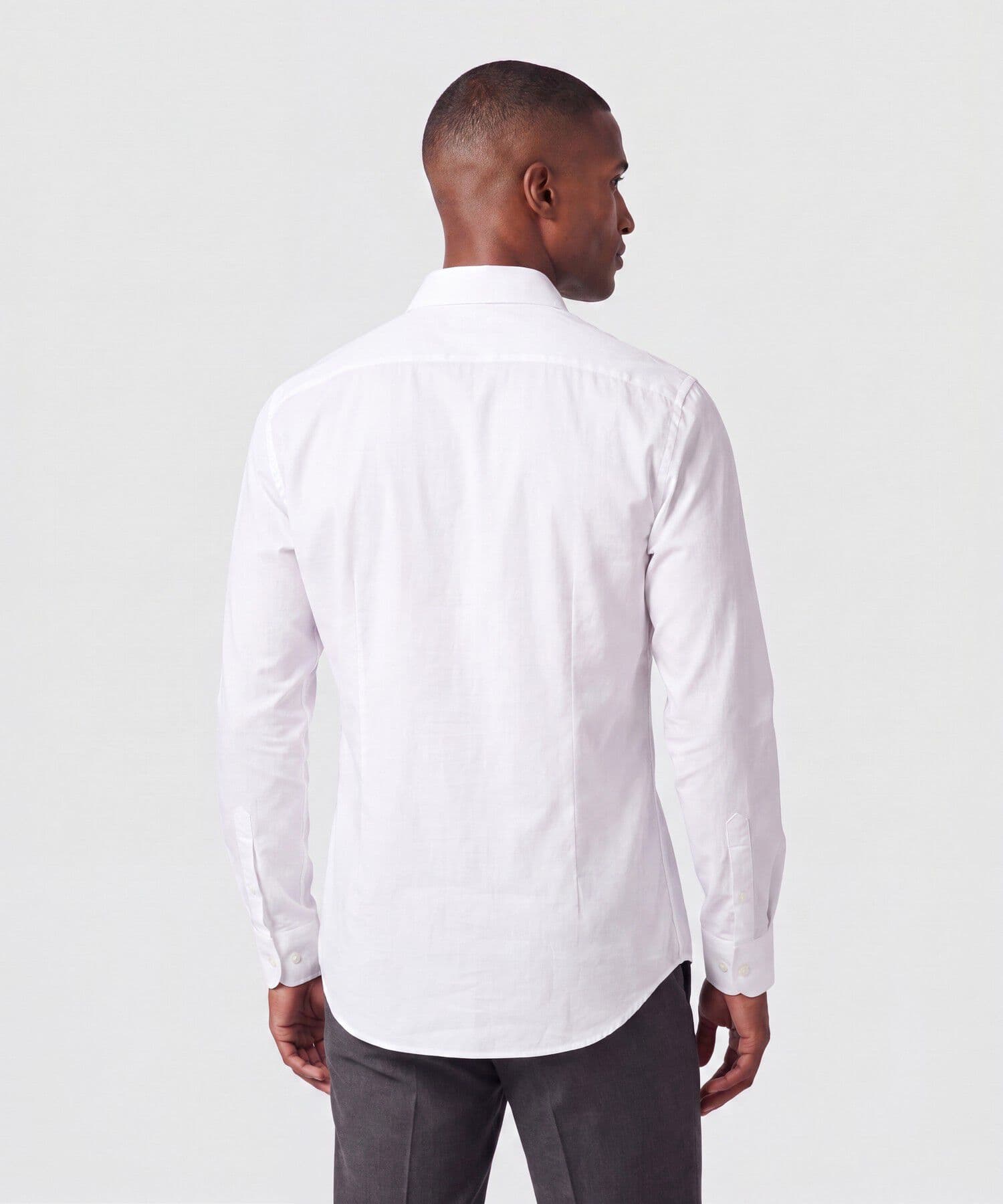 Camisa Flora de Viaje blanco para hombre, vista 4