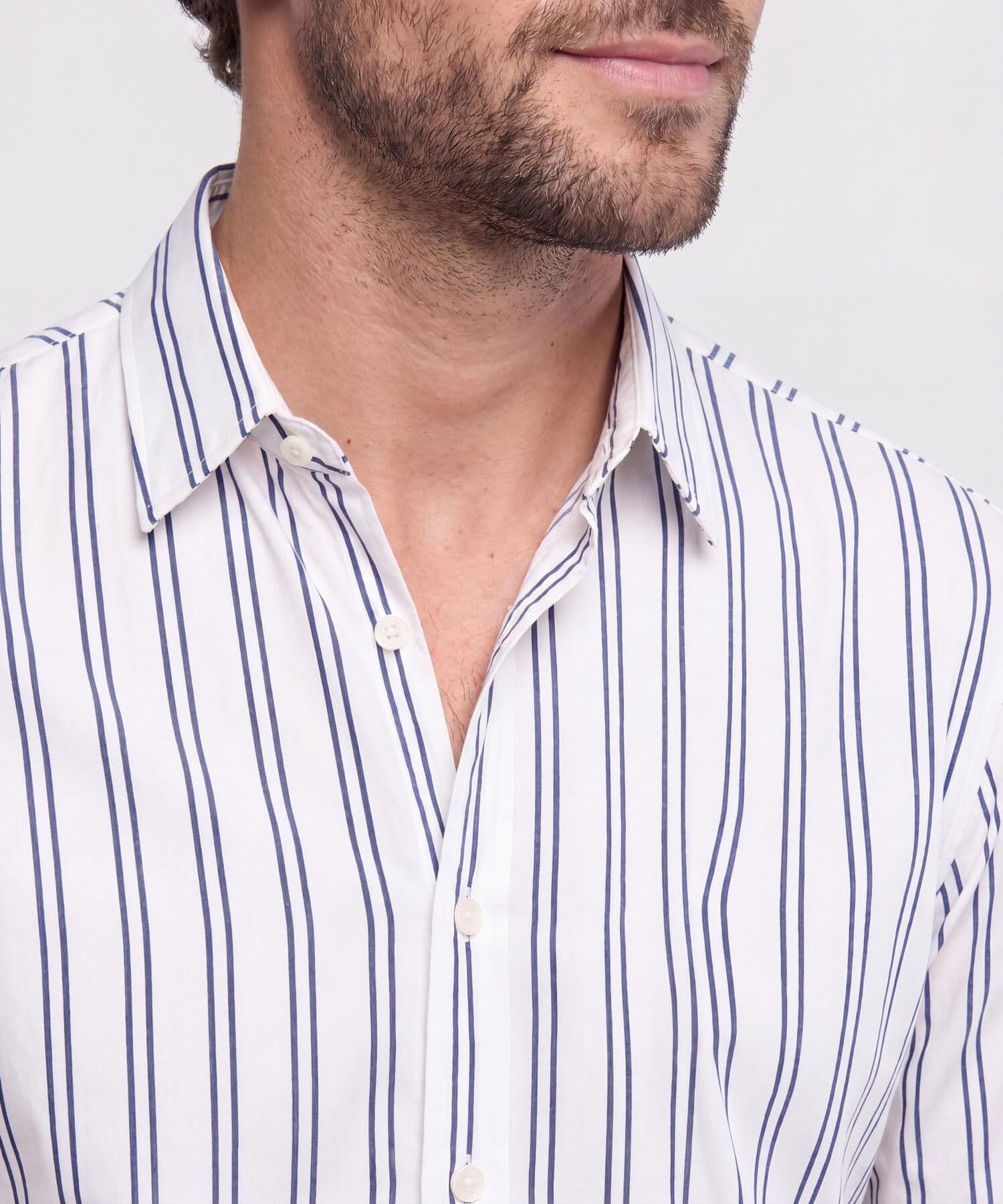 Camisa Valle Sastre blanco para hombre, vista 3