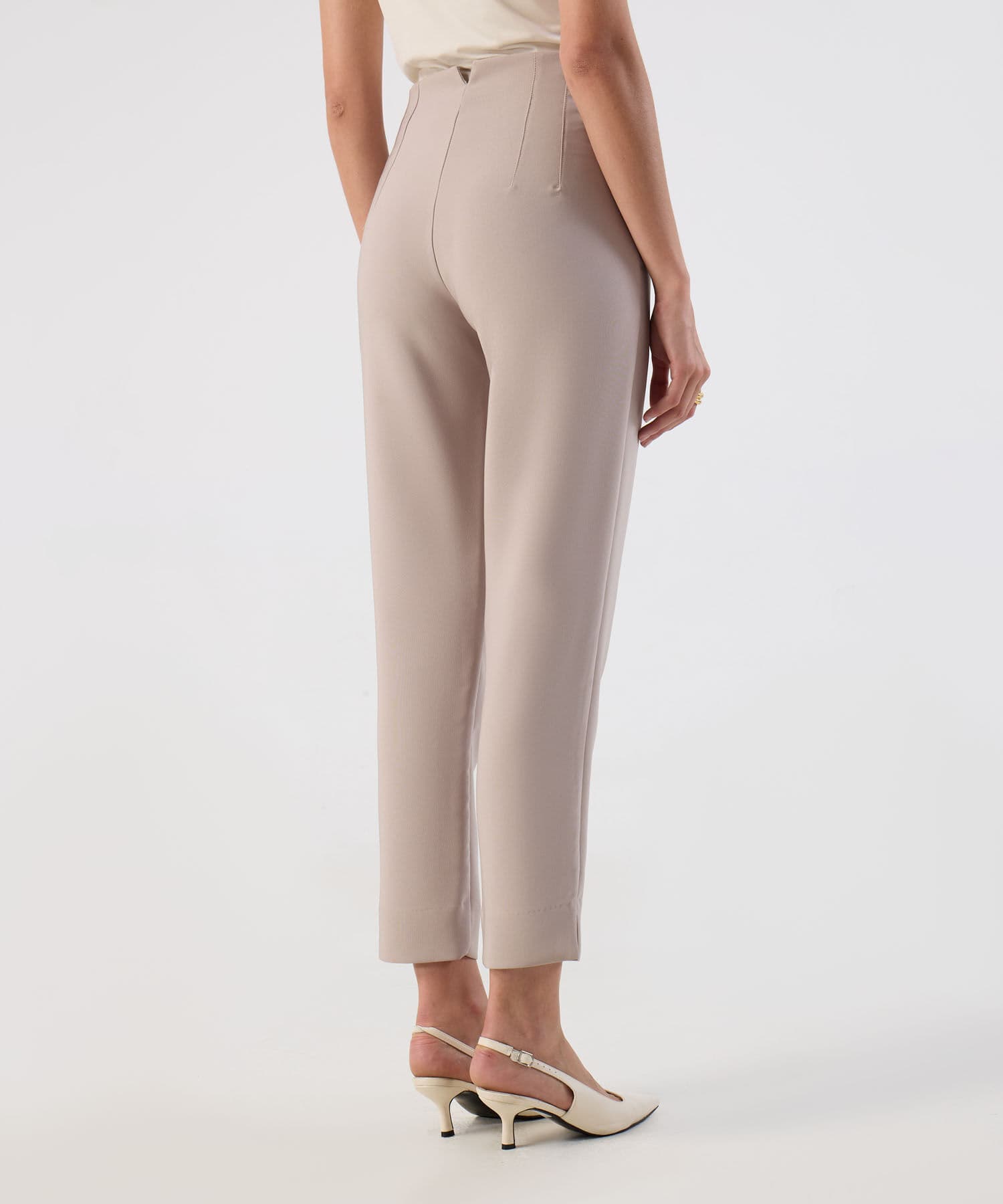 Pantalón Oliva Sastre arena para mujer, vista 4