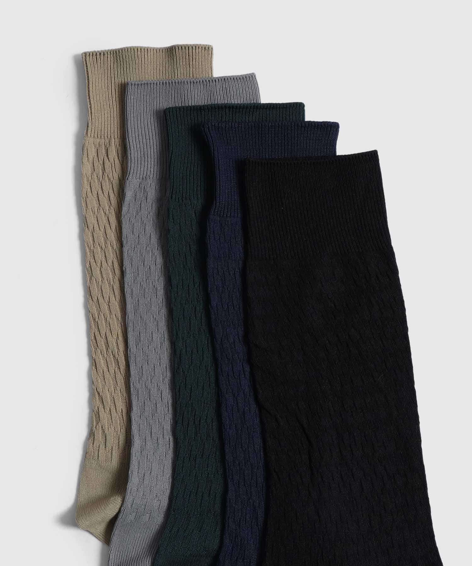 Medias Celeste Suave gris humo para hombre, vista 2