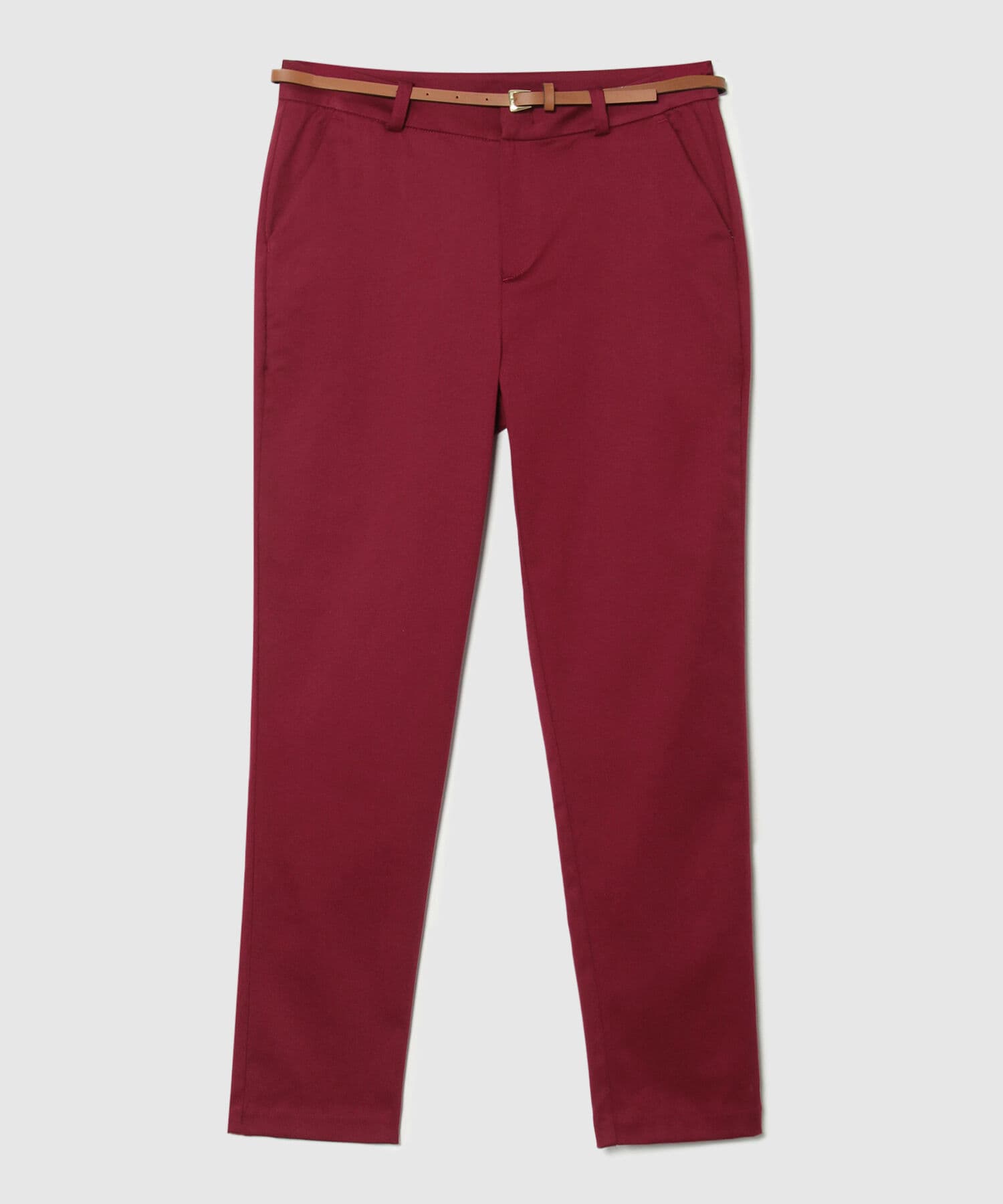Pantalón Marea Contemporáneo rojo granada para mujer, vista 5