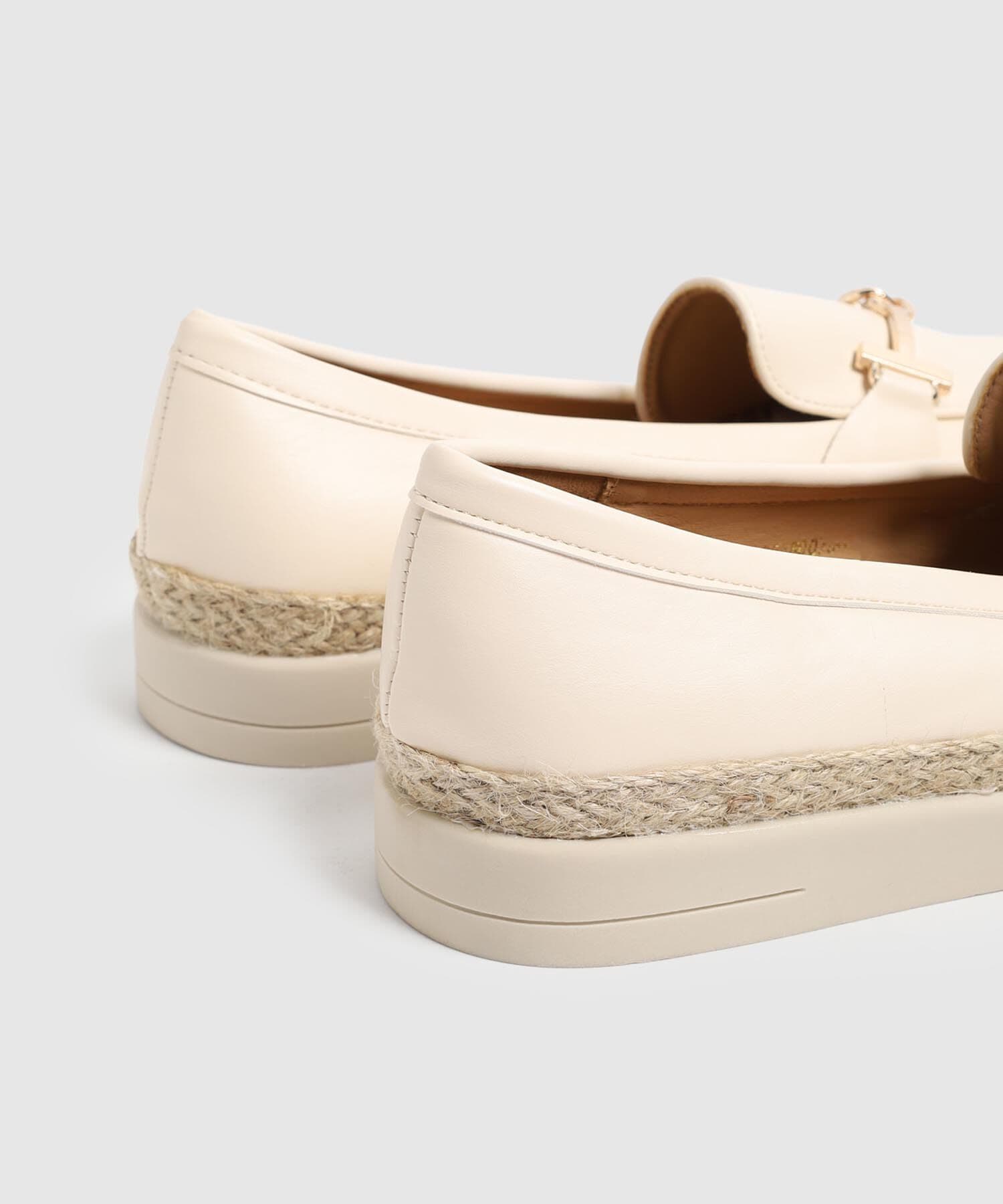 Mocasines Selva Minimalista arena para mujer, vista 4