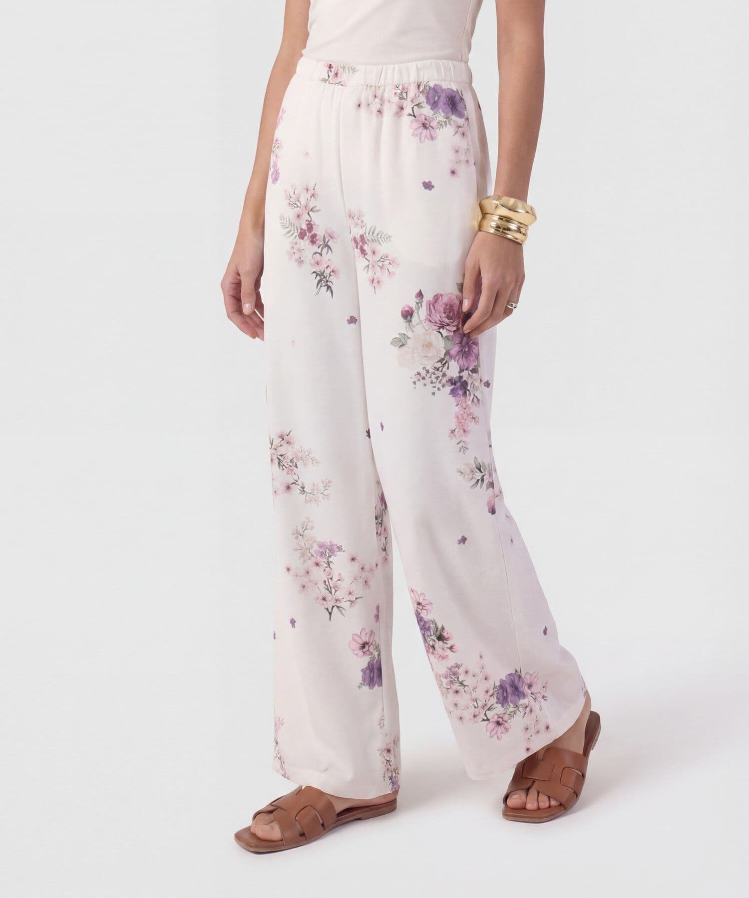 Pantalón Litoral Ligero blanco para mujer, vista principal