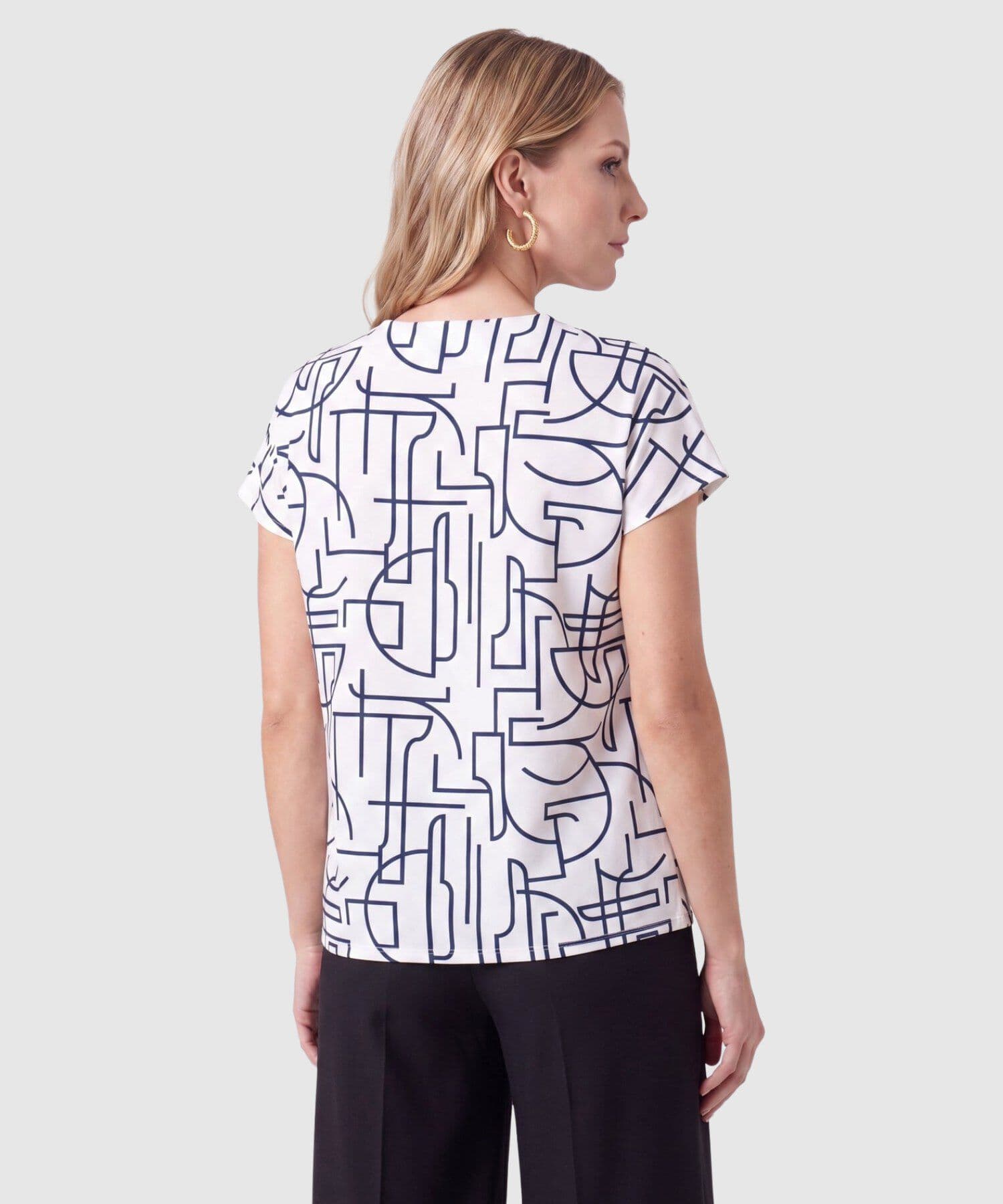 Camiseta Isadora Suave blanco para mujer, vista 4