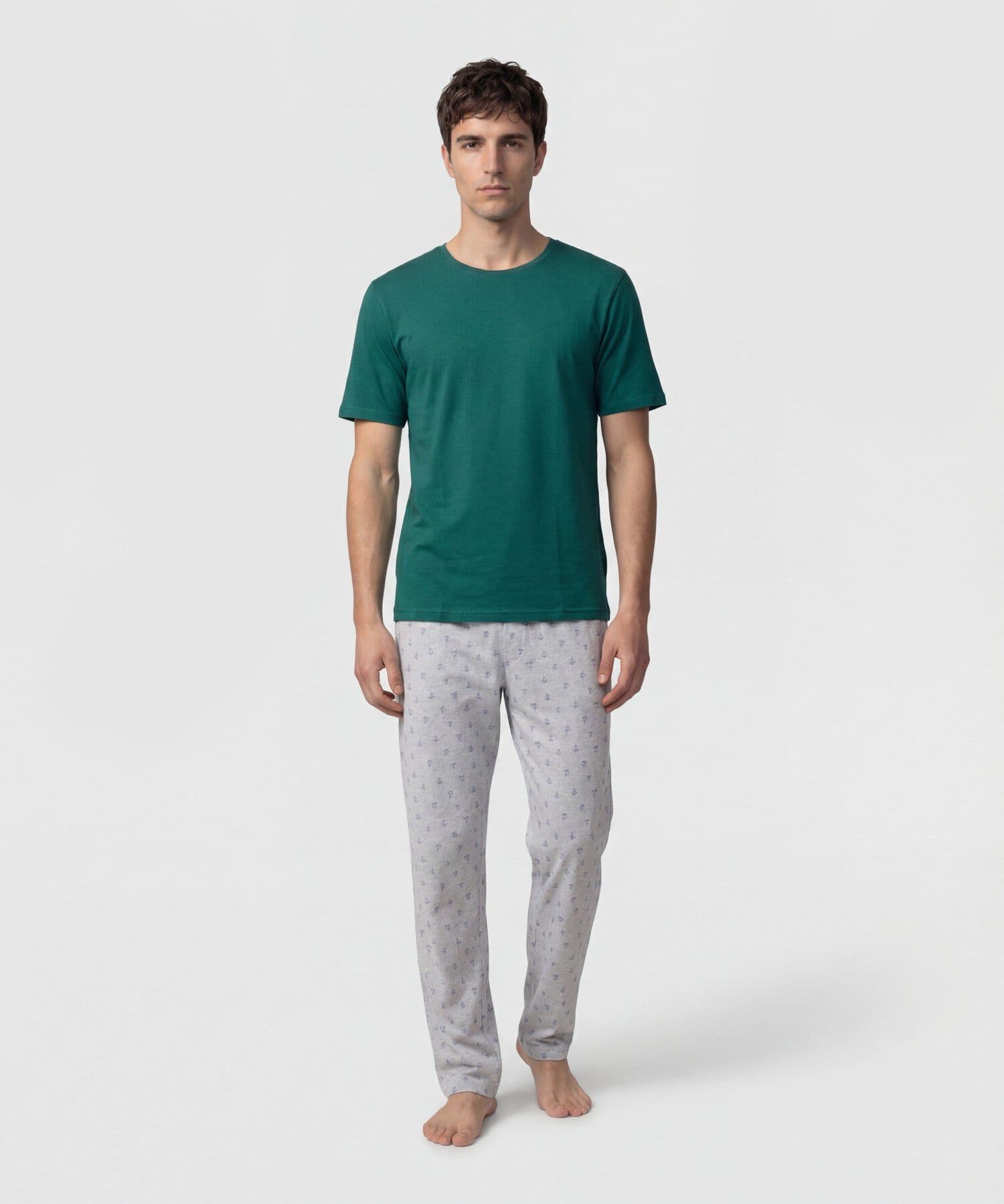 Camiseta Violeta Sastre verde oliva para hombre, vista 2