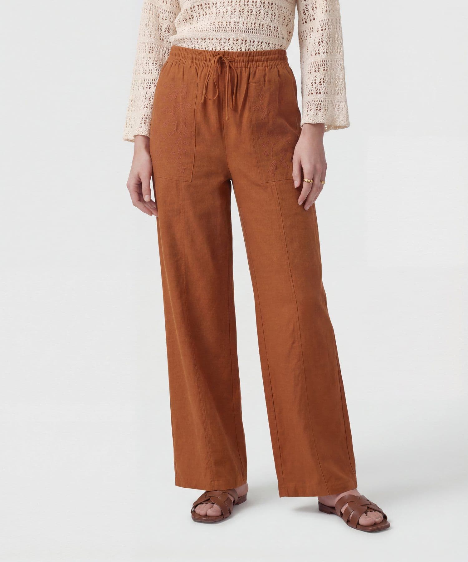 Pantalón Granada Ligero naranja para mujer, vista principal