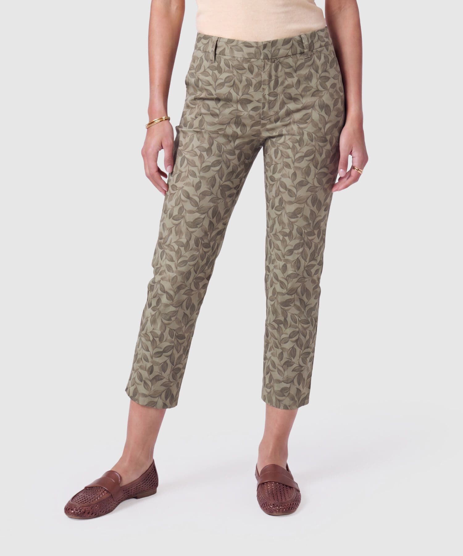 Pantalón Dalia Clásico verde oliva para mujer, vista principal