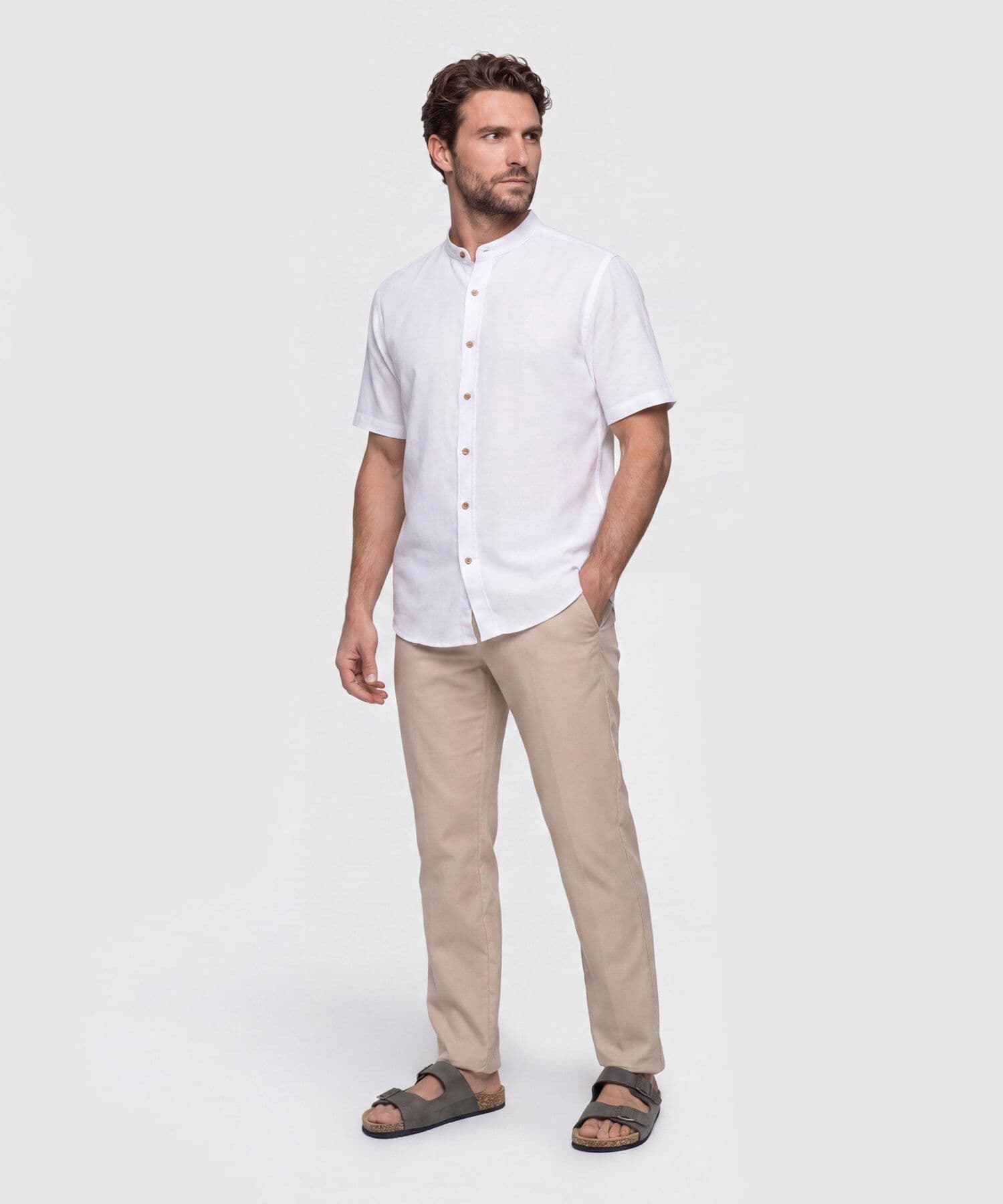 Camisa Palma Sastre blanco para hombre, vista 2