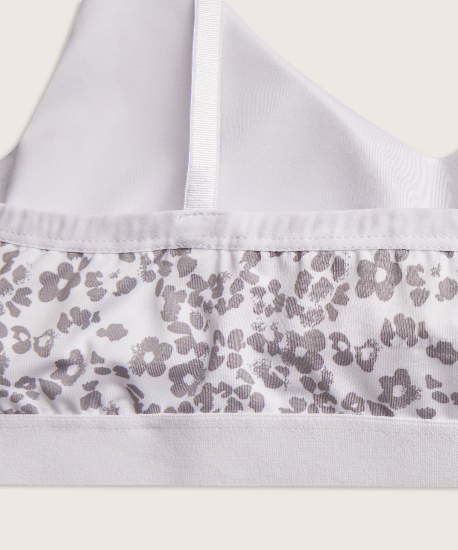 Camiseta Isadora Minimalista gris humo para mujer, vista 2
