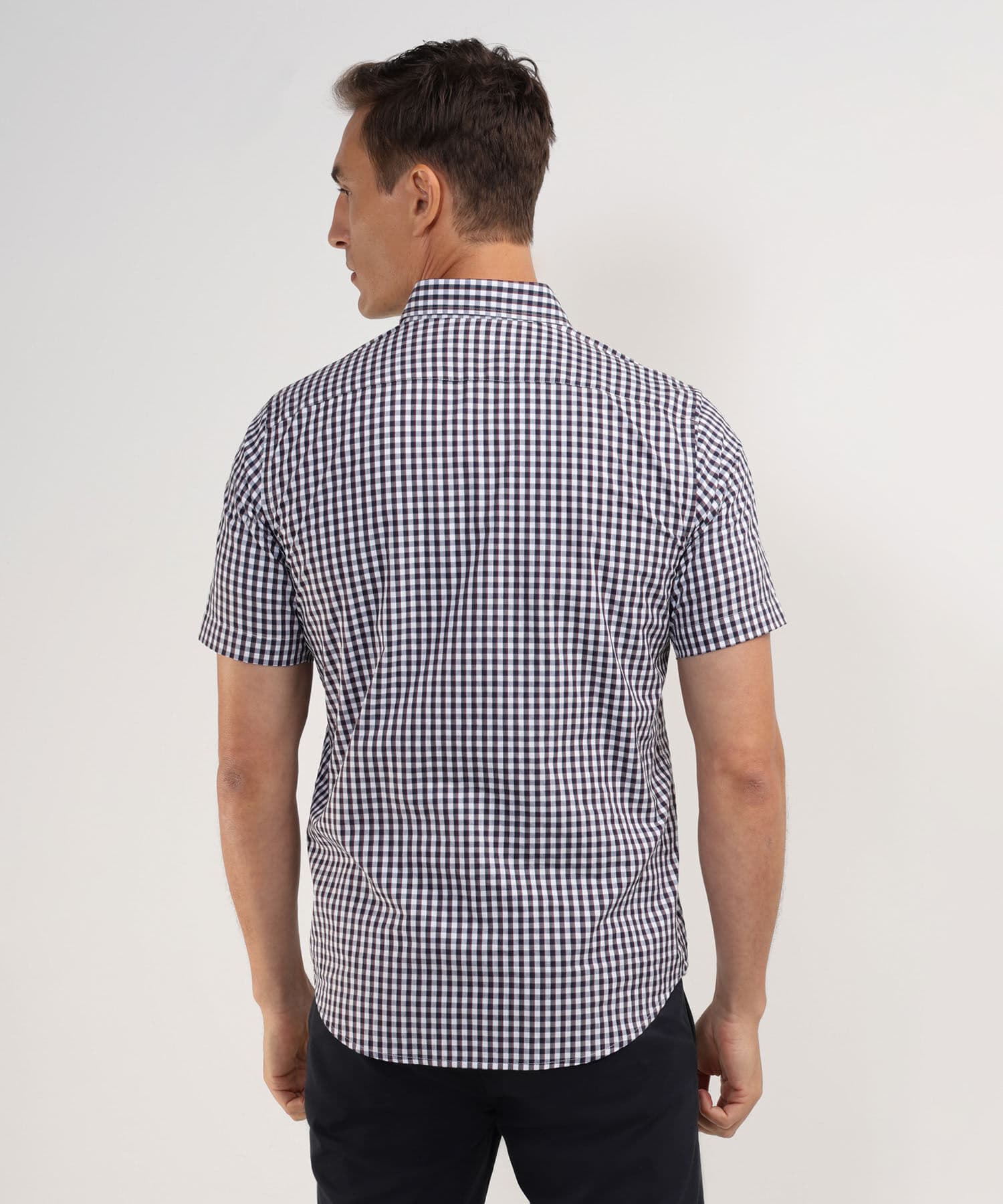 Camisa Andina Esencial lila para hombre, vista 4