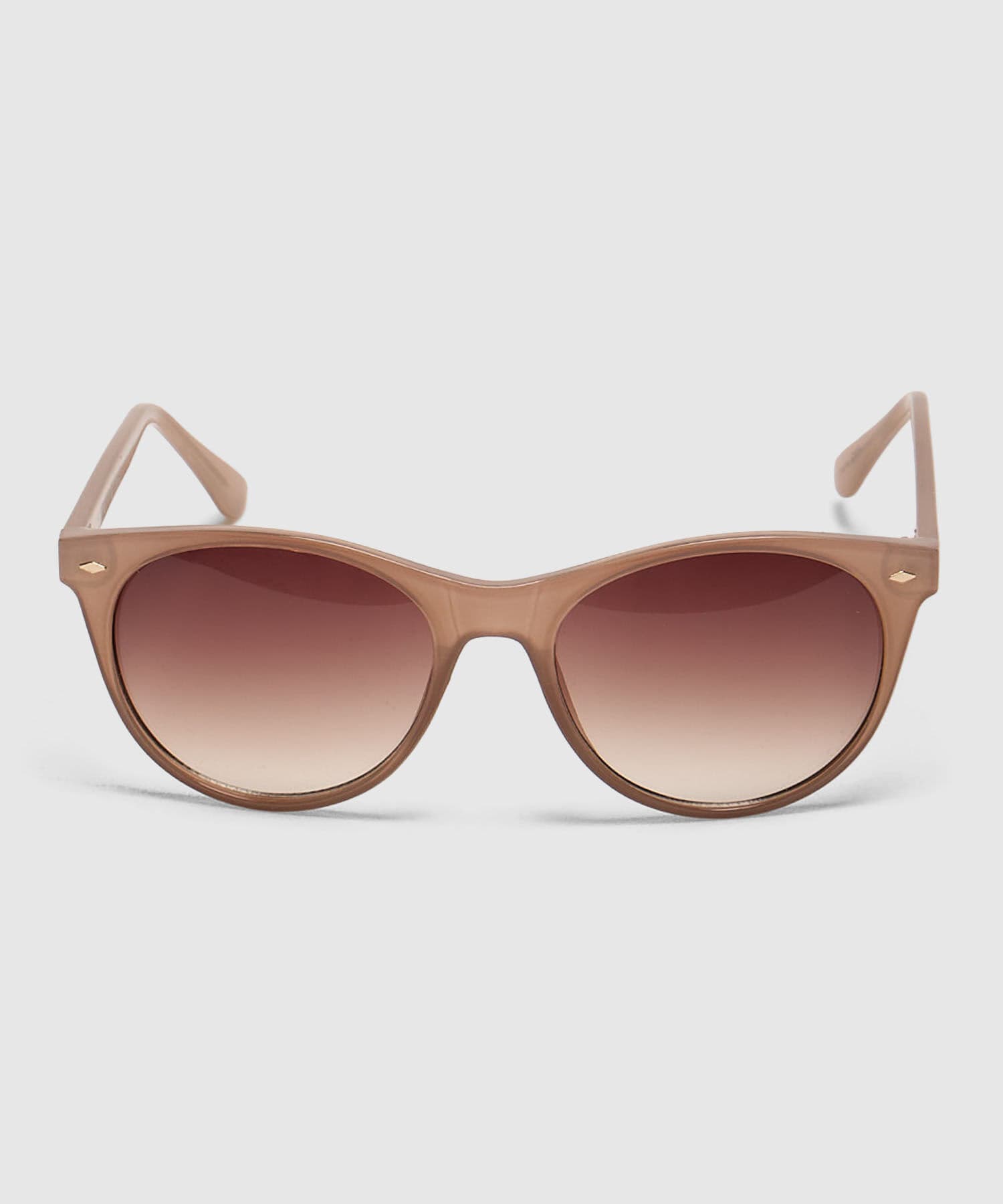 Gafas de sol Flora Minimalista café para mujer, vista principal