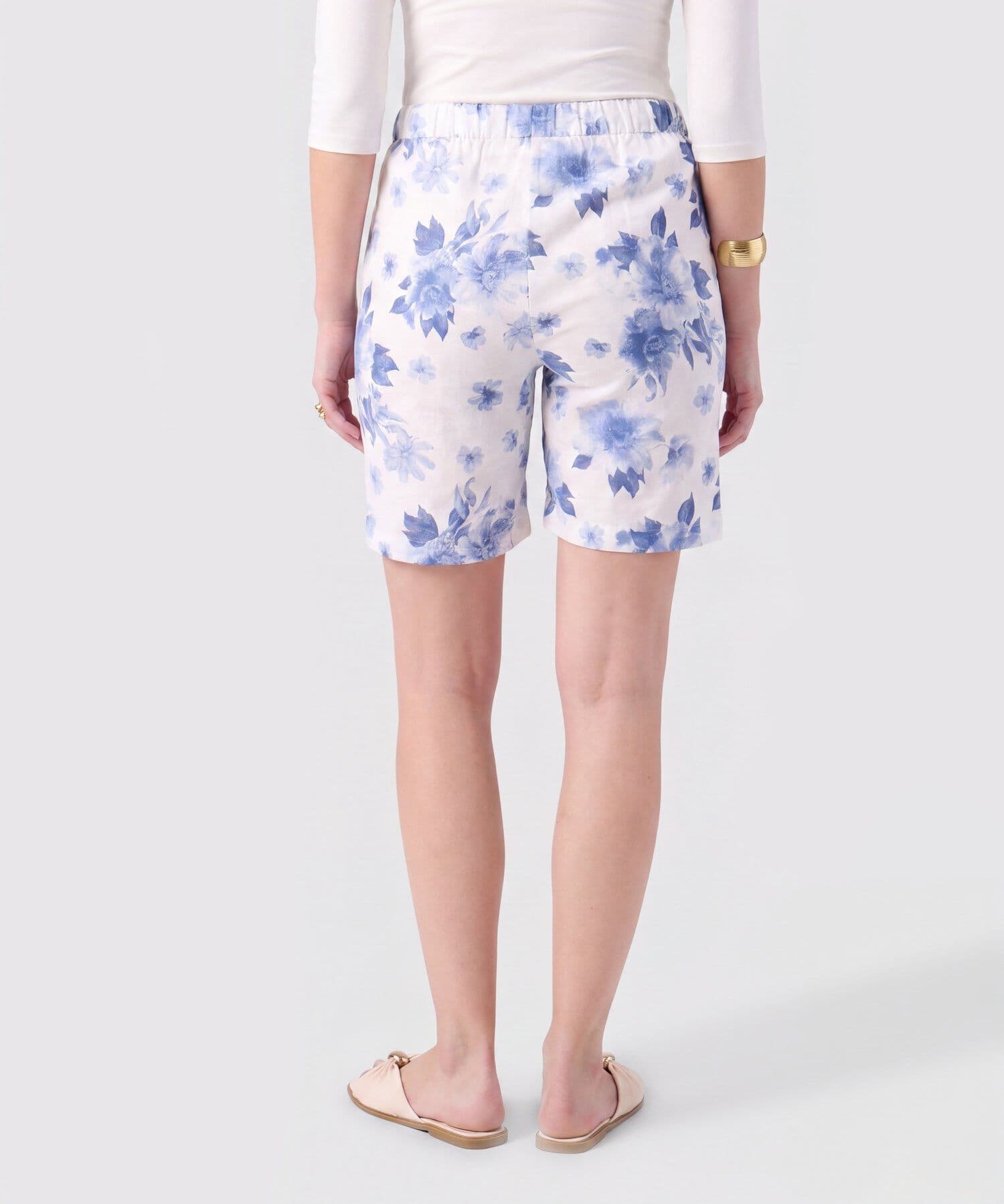 Bermuda Dalia Natural azul marino para mujer, vista 4