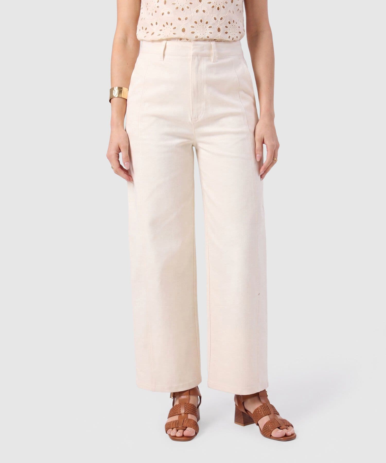 Pantalón Alba de Noche negro para mujer, vista principal